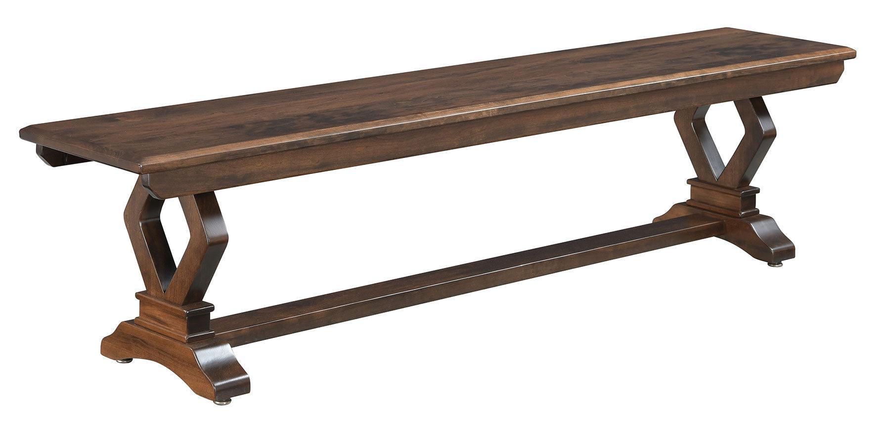 The Amish House Diamond Bench