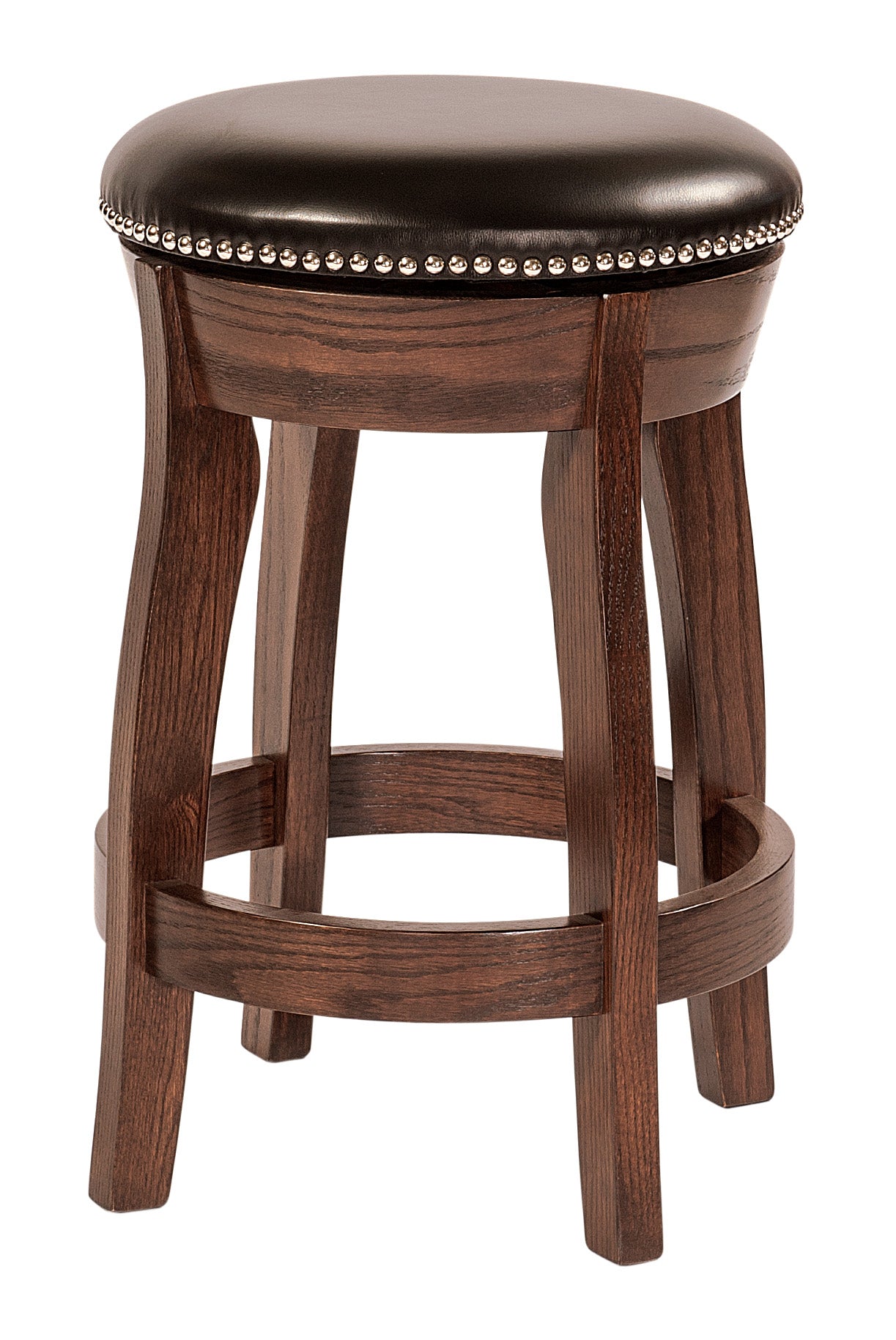 Amish Dillon Swivel Bar Stool with Meribeth Tops