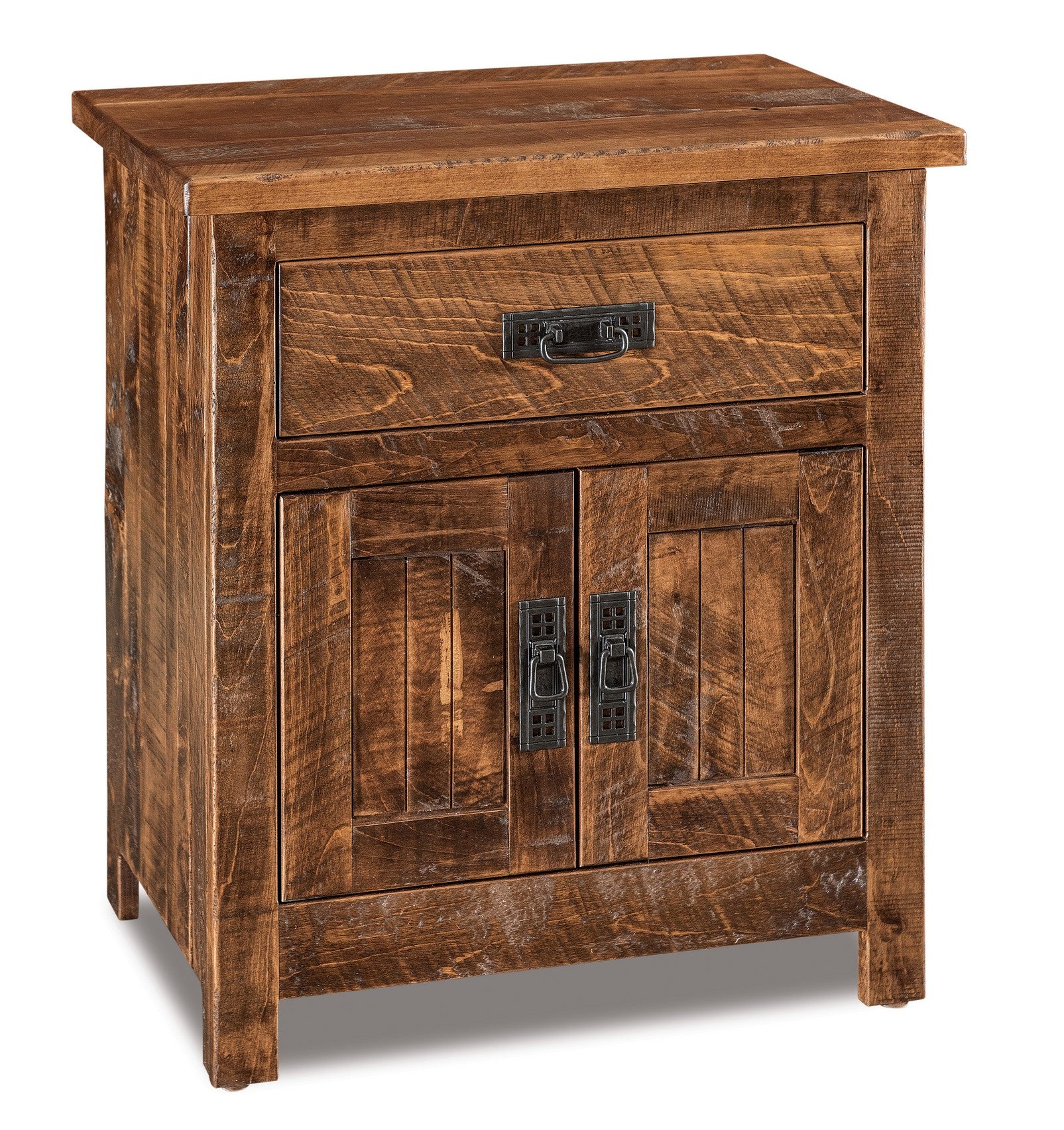 Amish Dumont Rustic Medium Nightstands