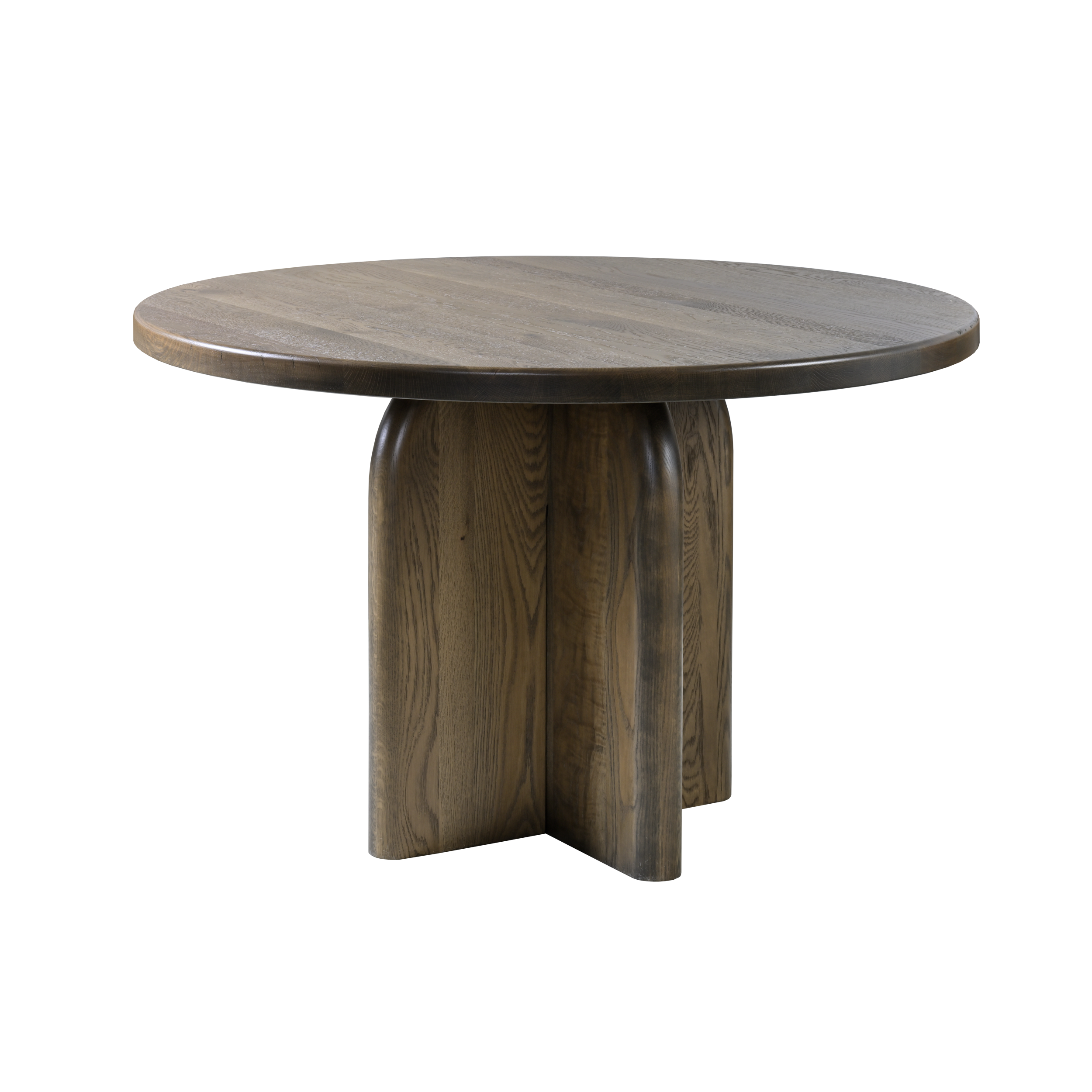 Amish Durham Single Pedestal Round Table