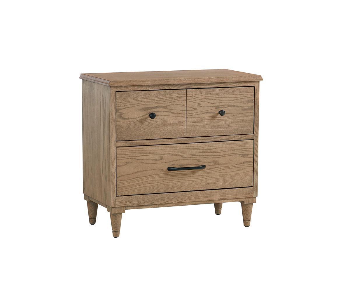 Amish Edinburg Two Drawer Nightstand