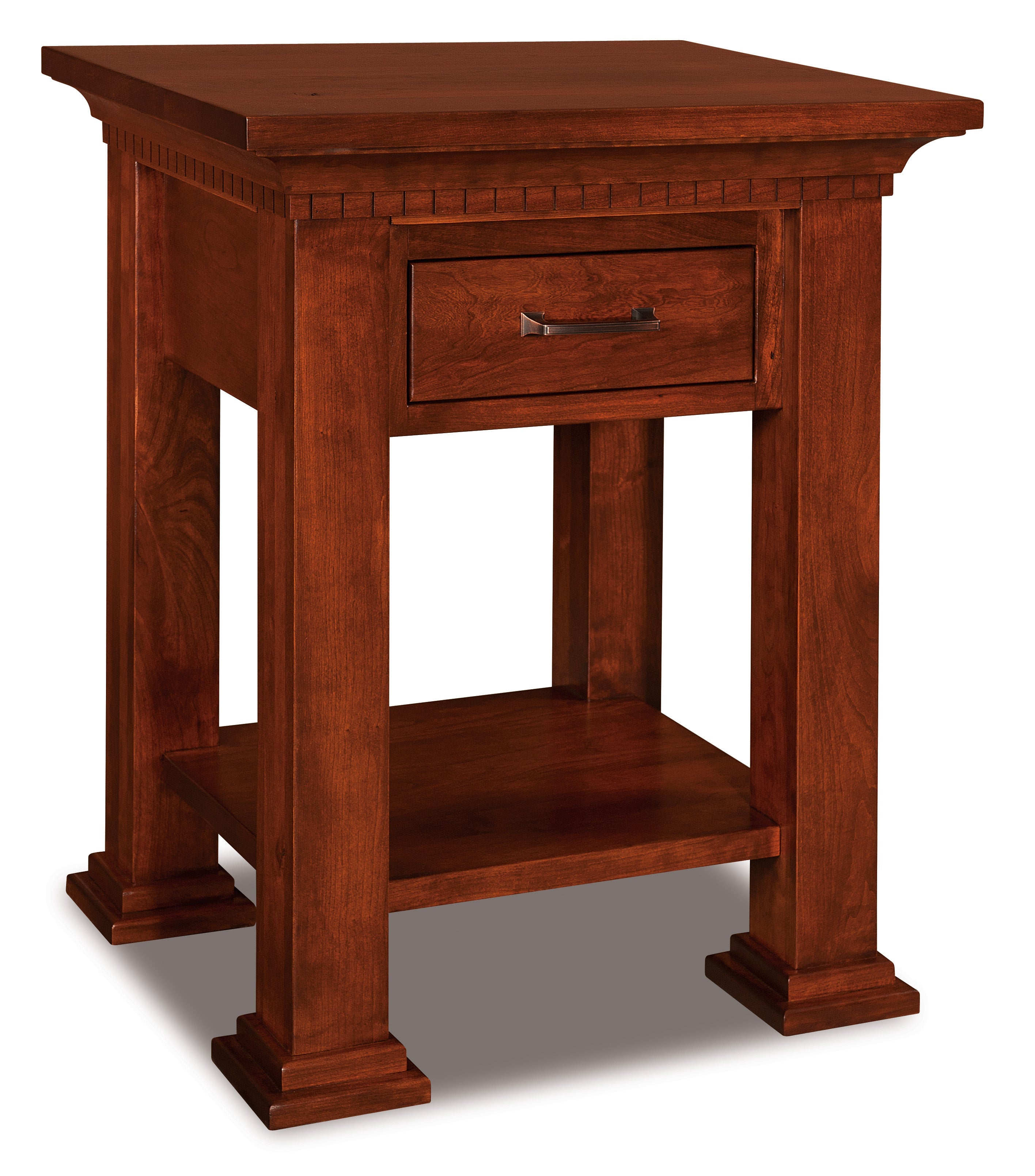amish empire one drawer nightstand