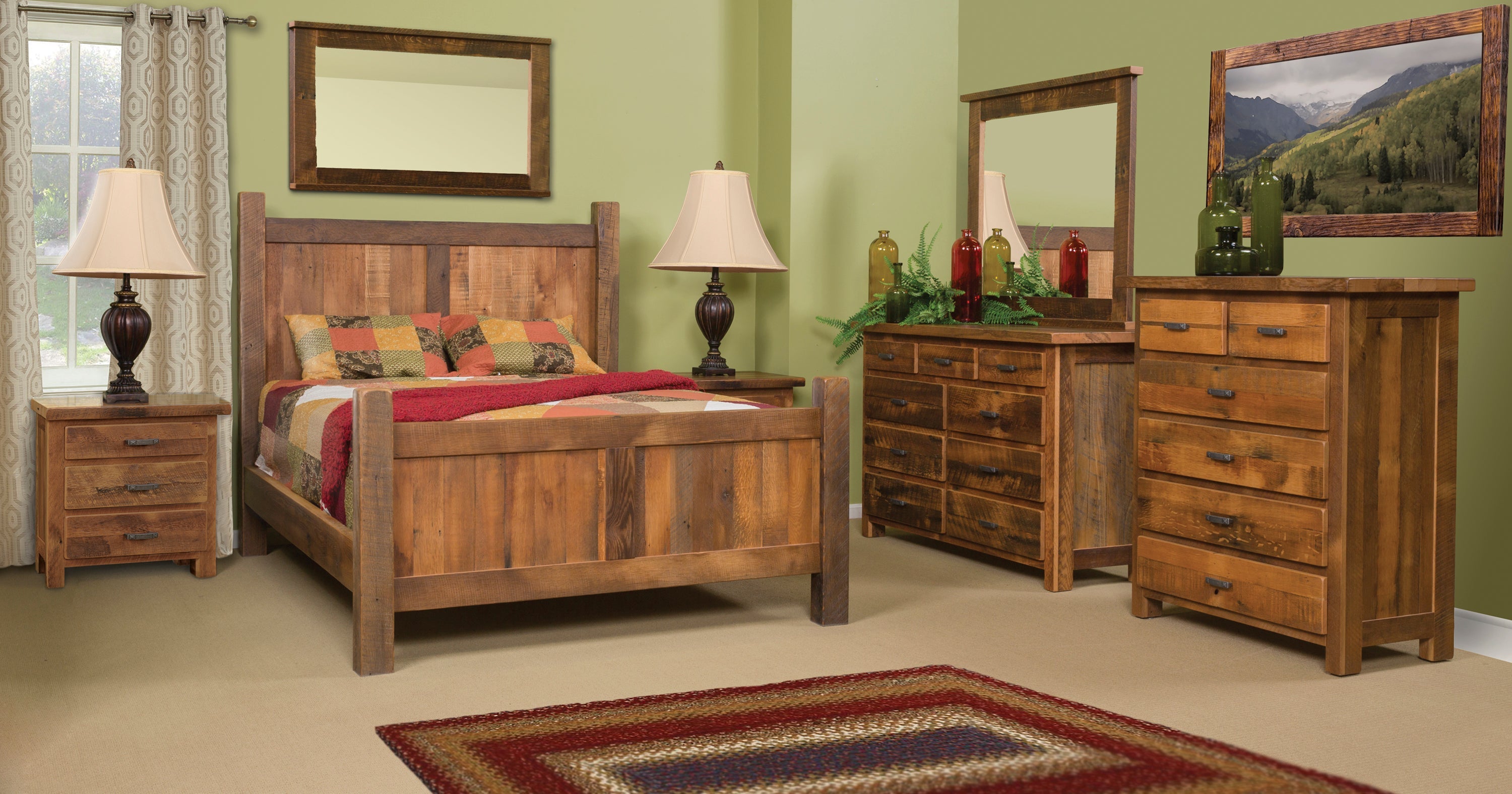 Amish Farmhouse Bed-Bed-The Amish House