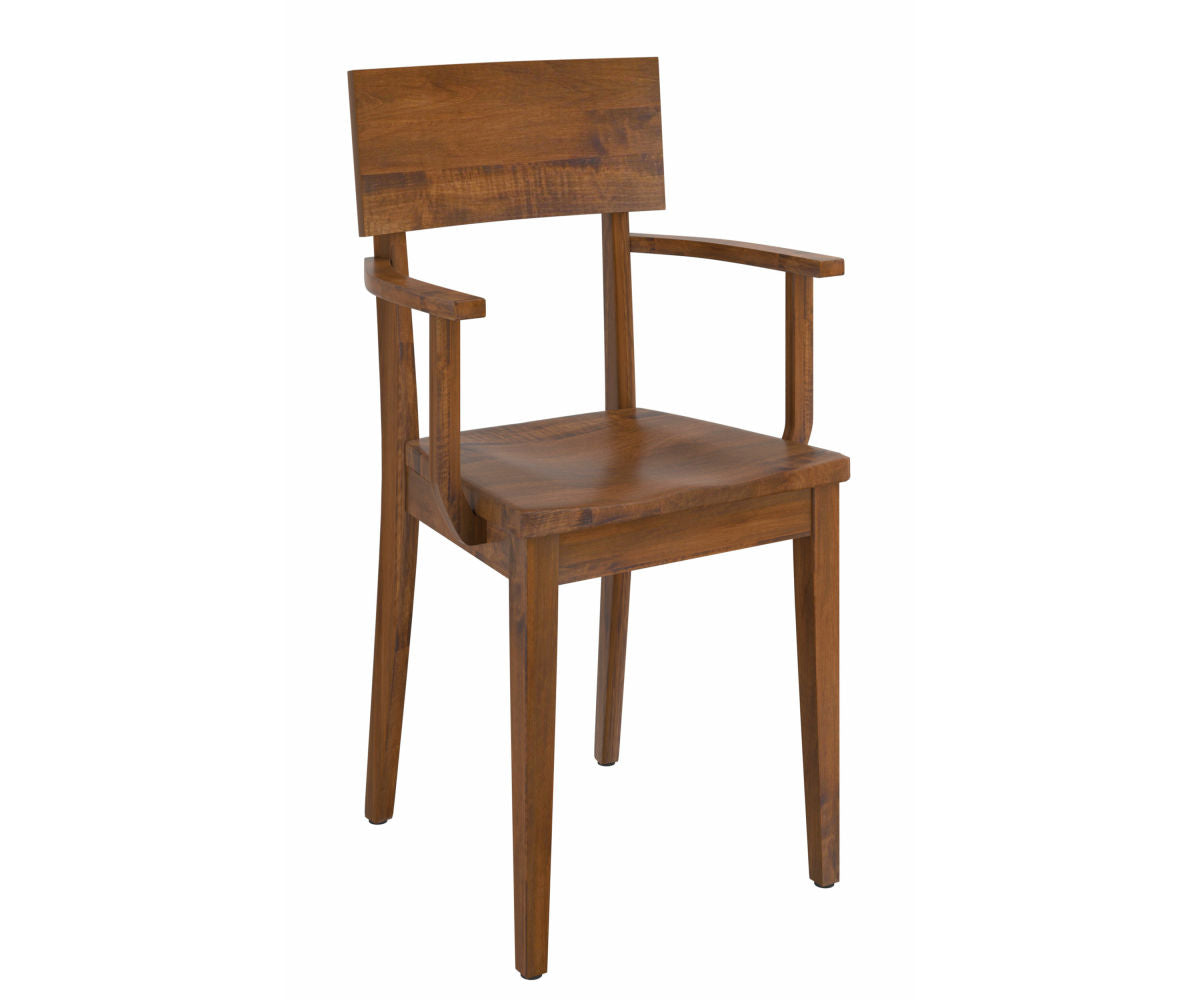 Amish Fern Chair-Chair-Arm Chair-Oak-The Amish House