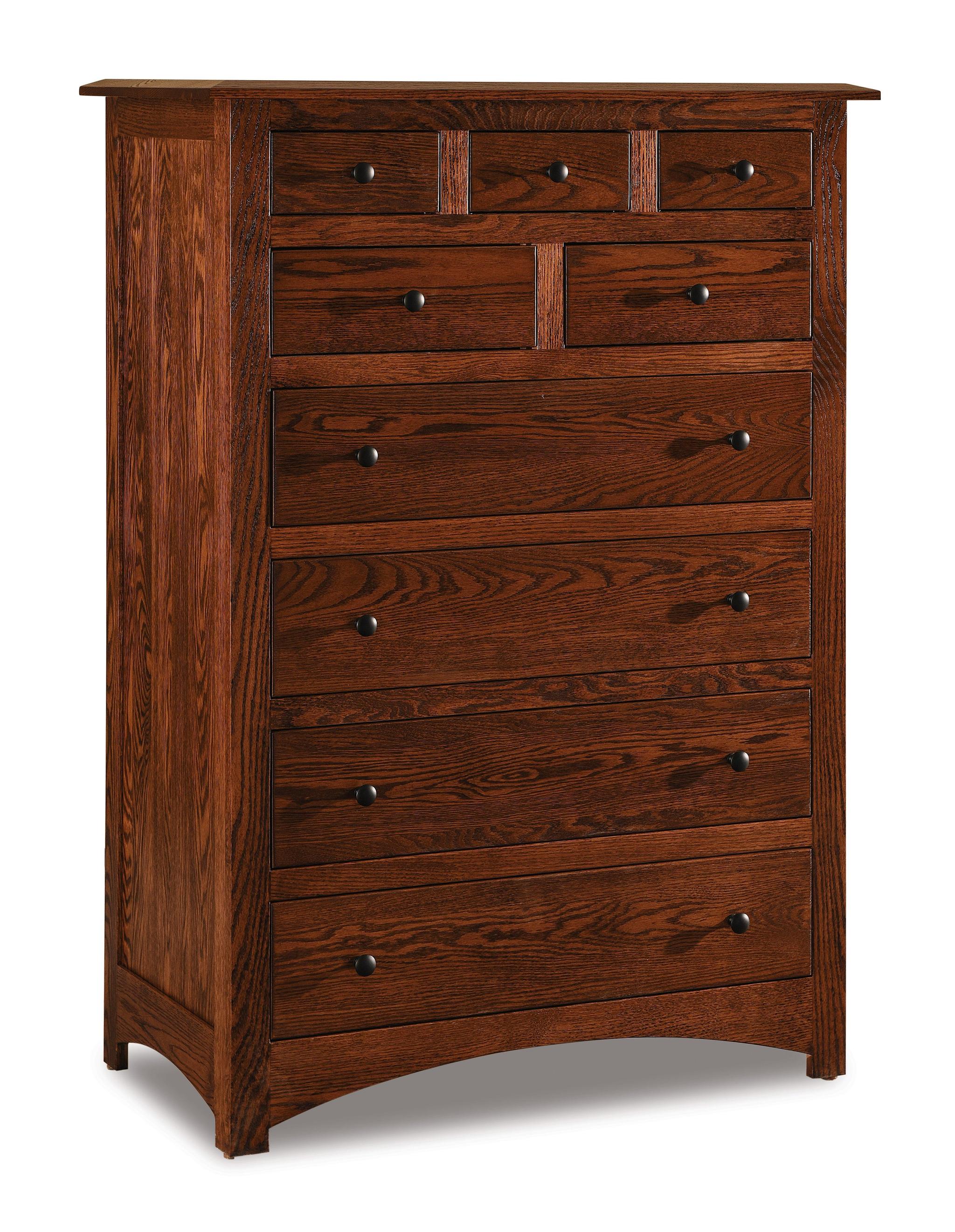 american made amish finland nine drawer chest