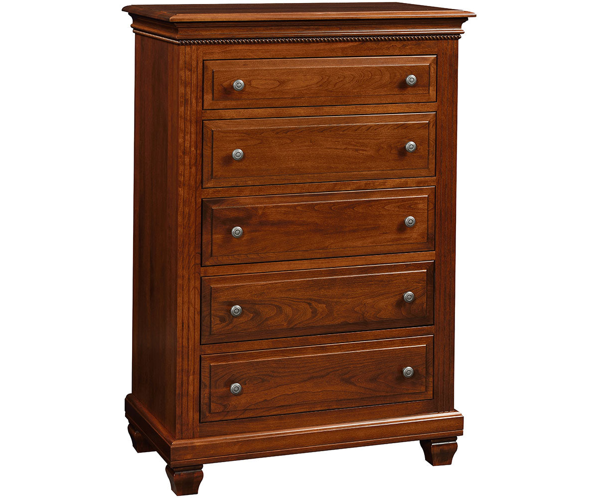 Amish Florentino Five Drawer Chest