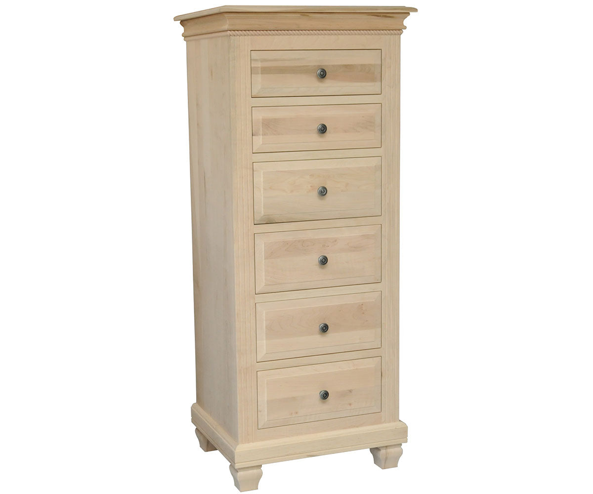 Amish Florentino Six Drawer Lingerie Chest-Chest-The Amish House