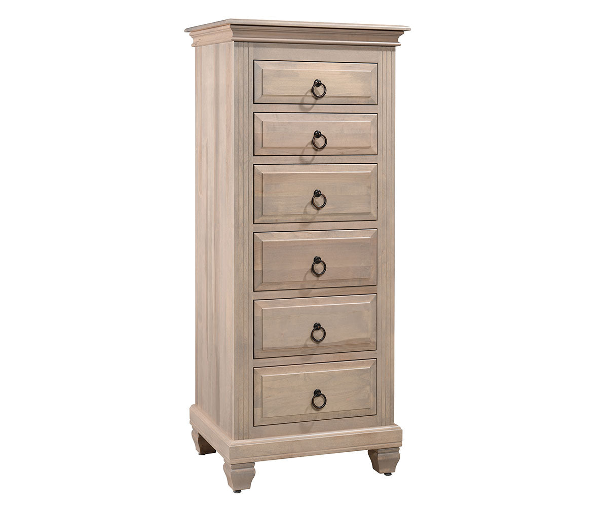 Amish Florentino Six Drawer Lingerie Chest-Chest-The Amish House