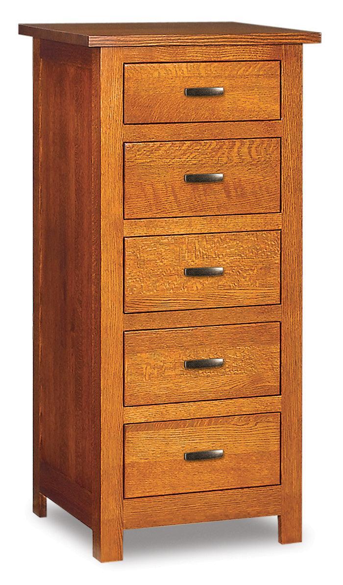 Amish Flush Mission Six Drawer Lingerie Chest - Thumbnail 2