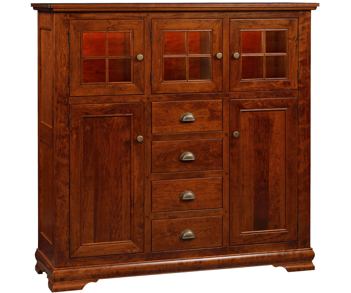 Amish French Buffet Cabinet-Buffet-The Amish House