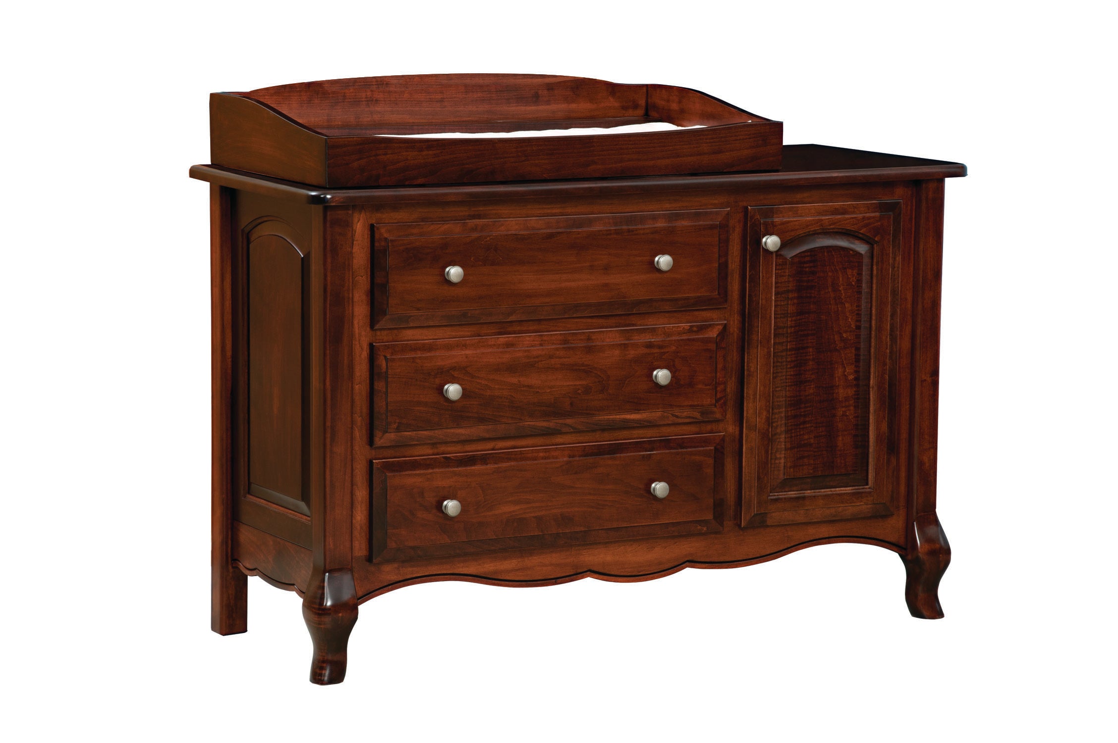 Amish French Country Dresser with Door