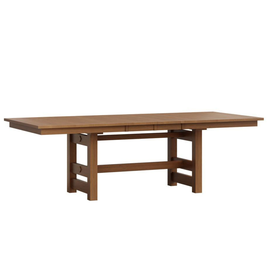 american made amish greenwood trestle table
