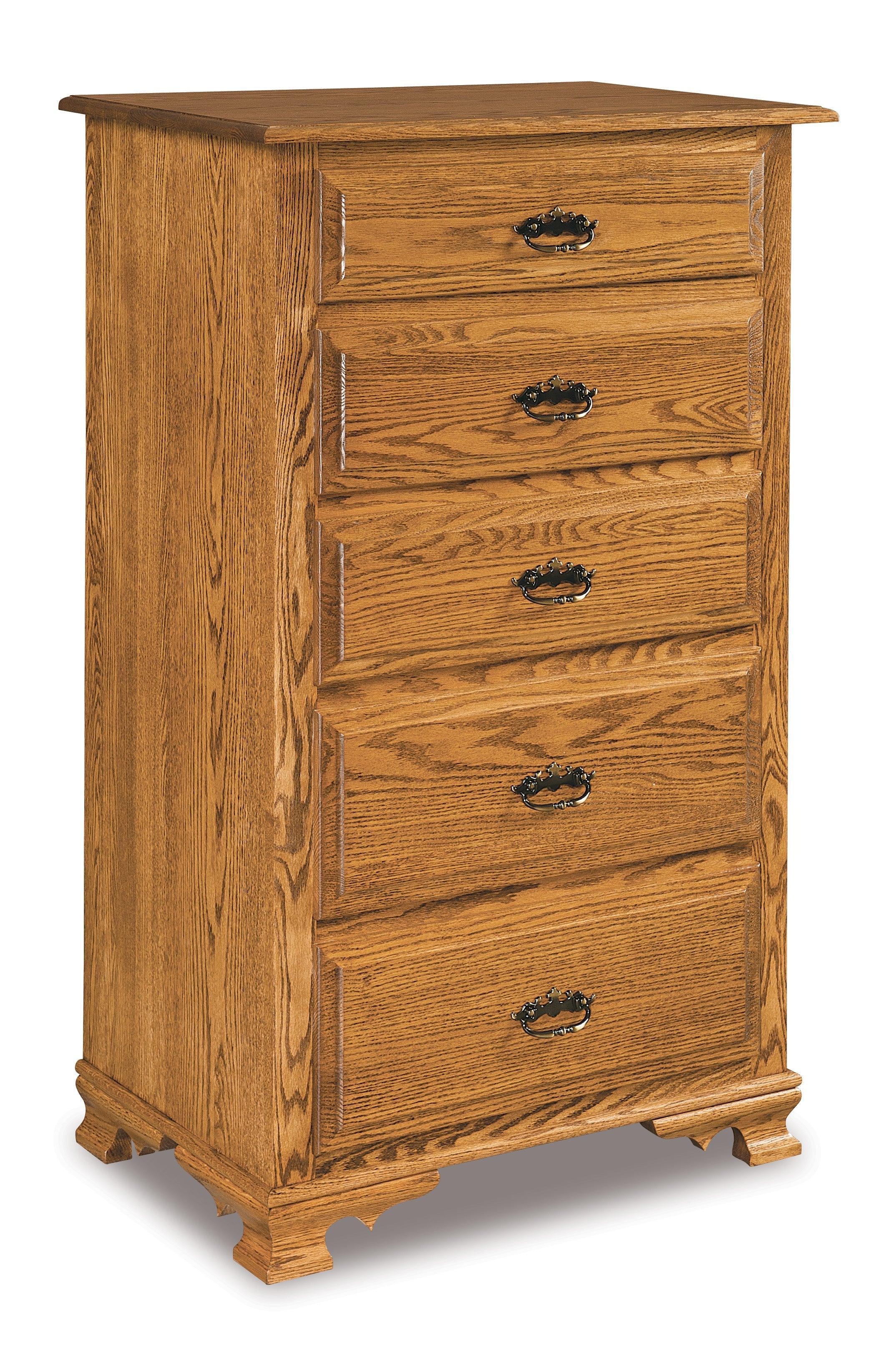 Amish Heritage Five Drawer Chest