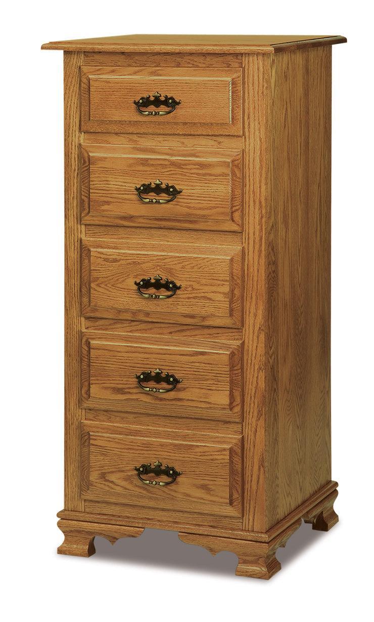 Amish Heritage Five Drawer Lingerie Chest