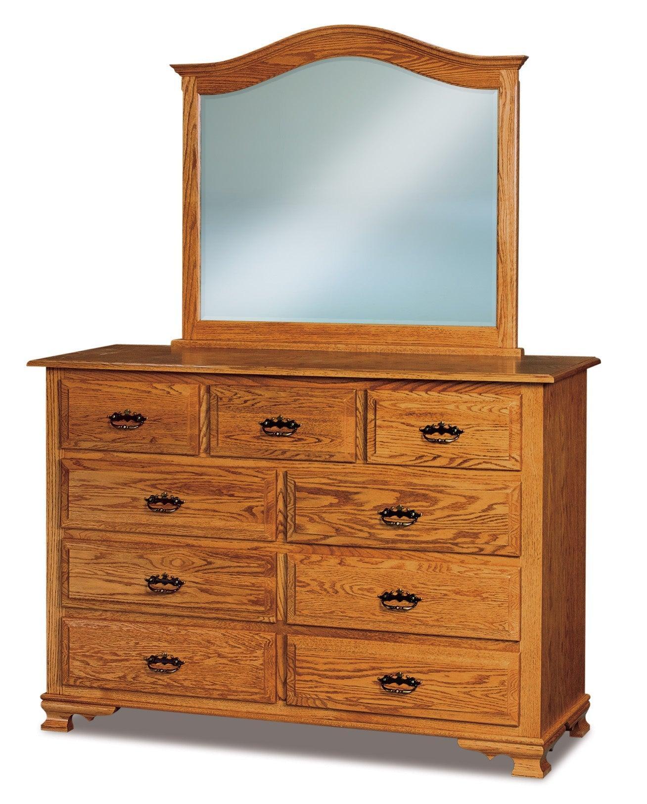 Amish Heritage Nine Drawer Dresser