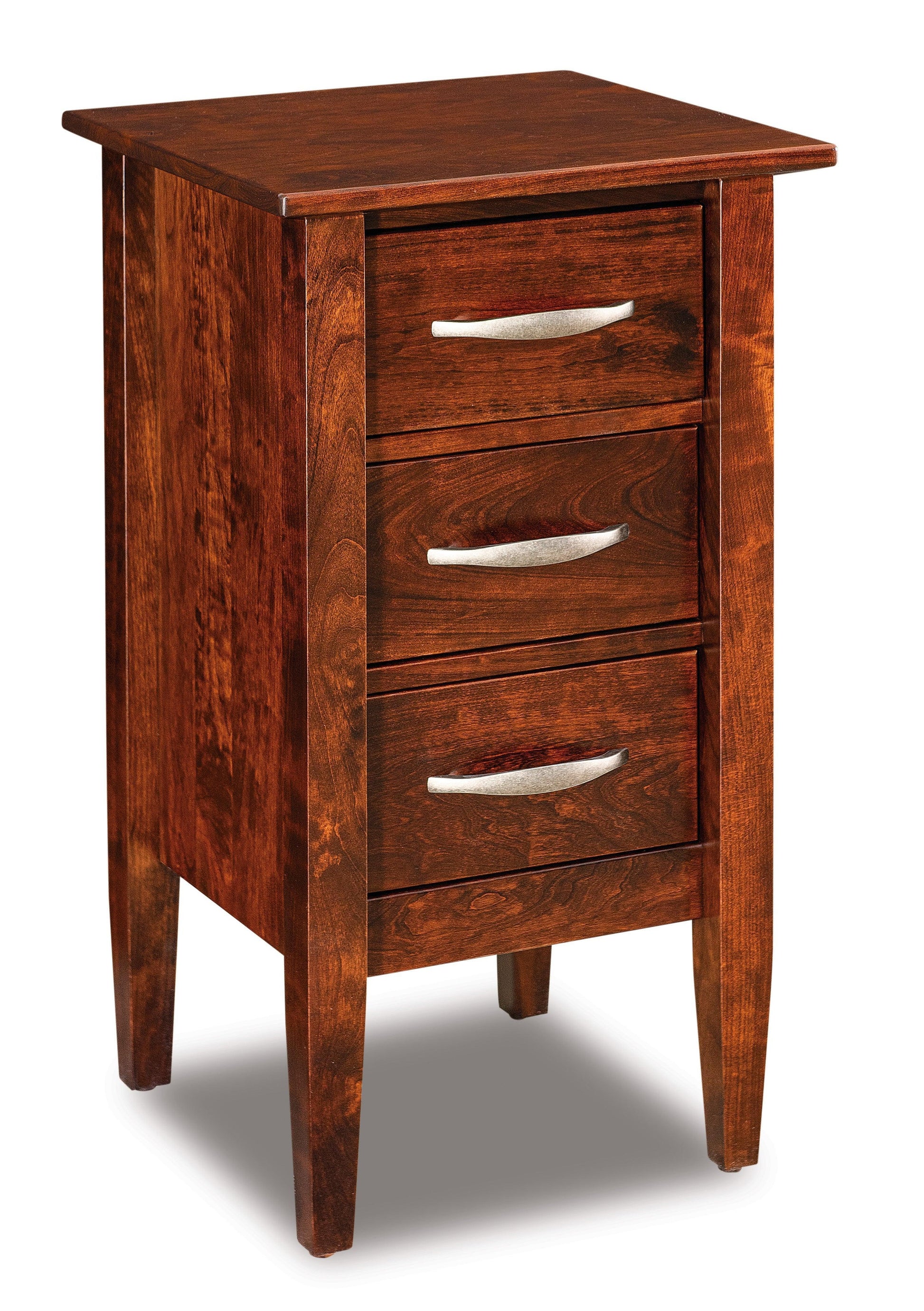 Amish Imperial Three Drawer Nightstand