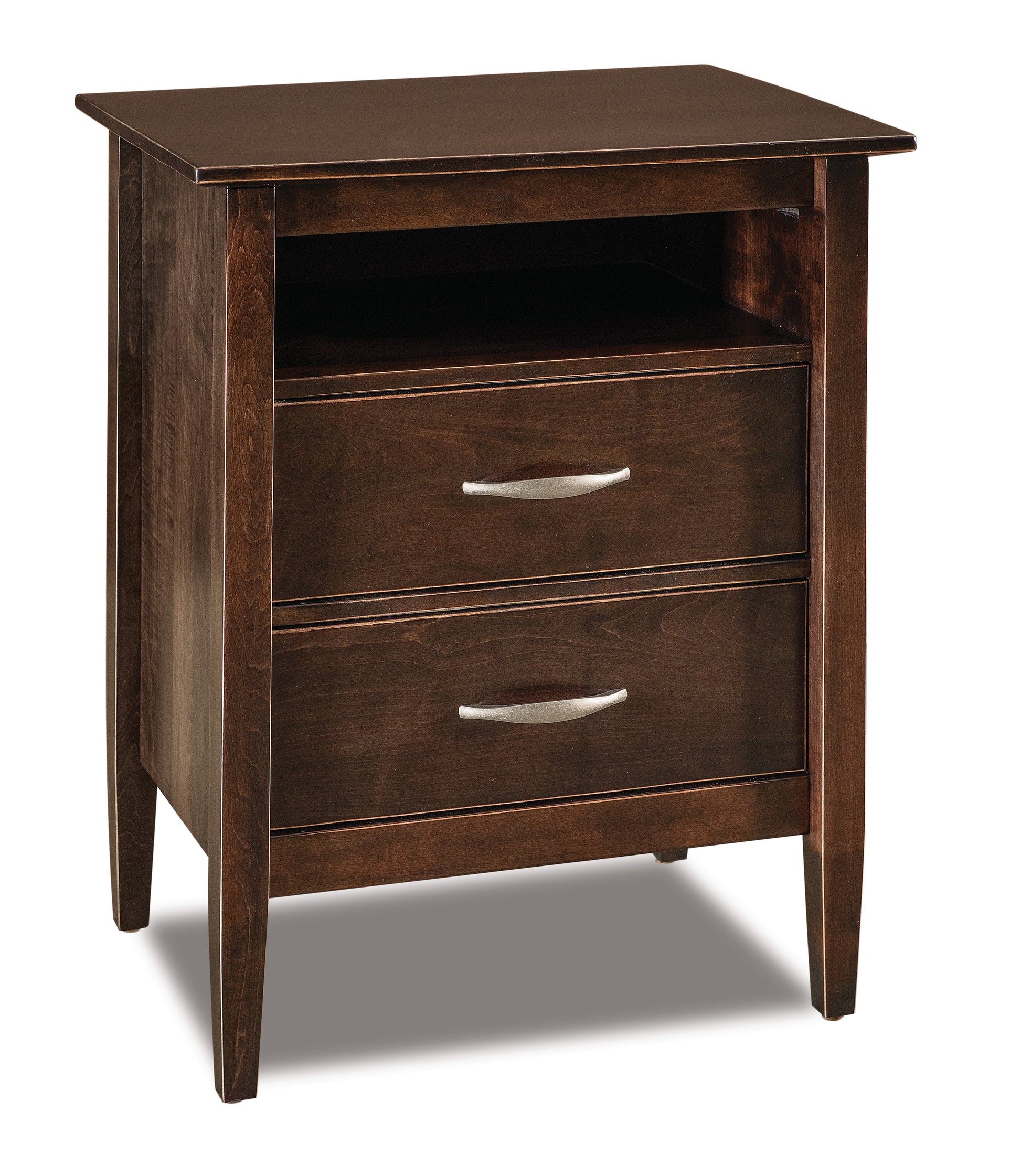 Amish Imperial Two Drawer Nightstand