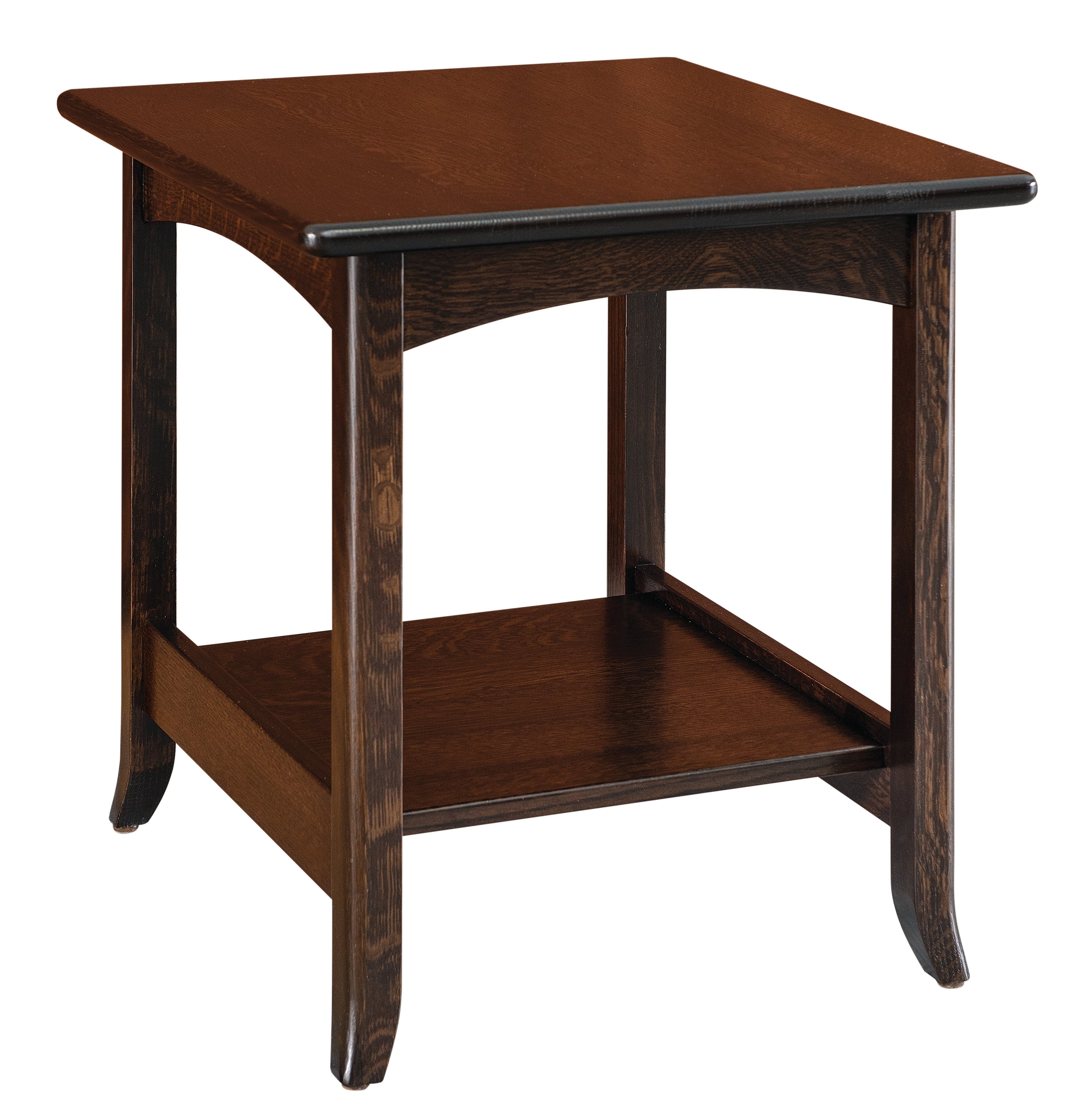 american made amish lakeshore end table
