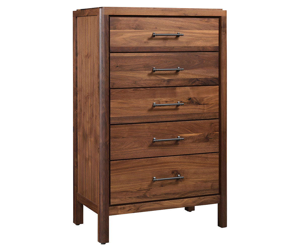 Amish Laura Lynn Five Drawer Chest-Chest-The Amish House