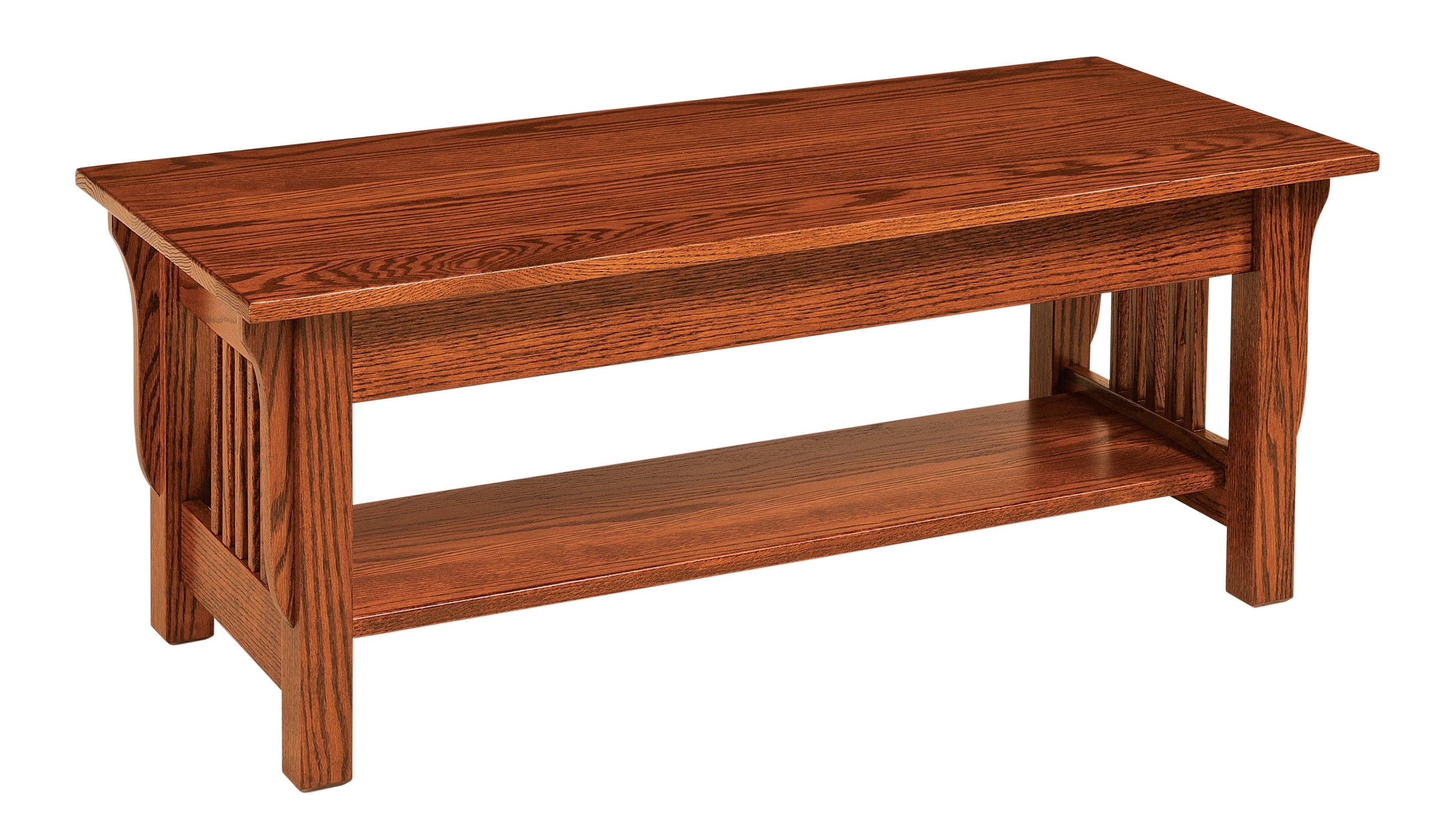 american made amish leah coffee table