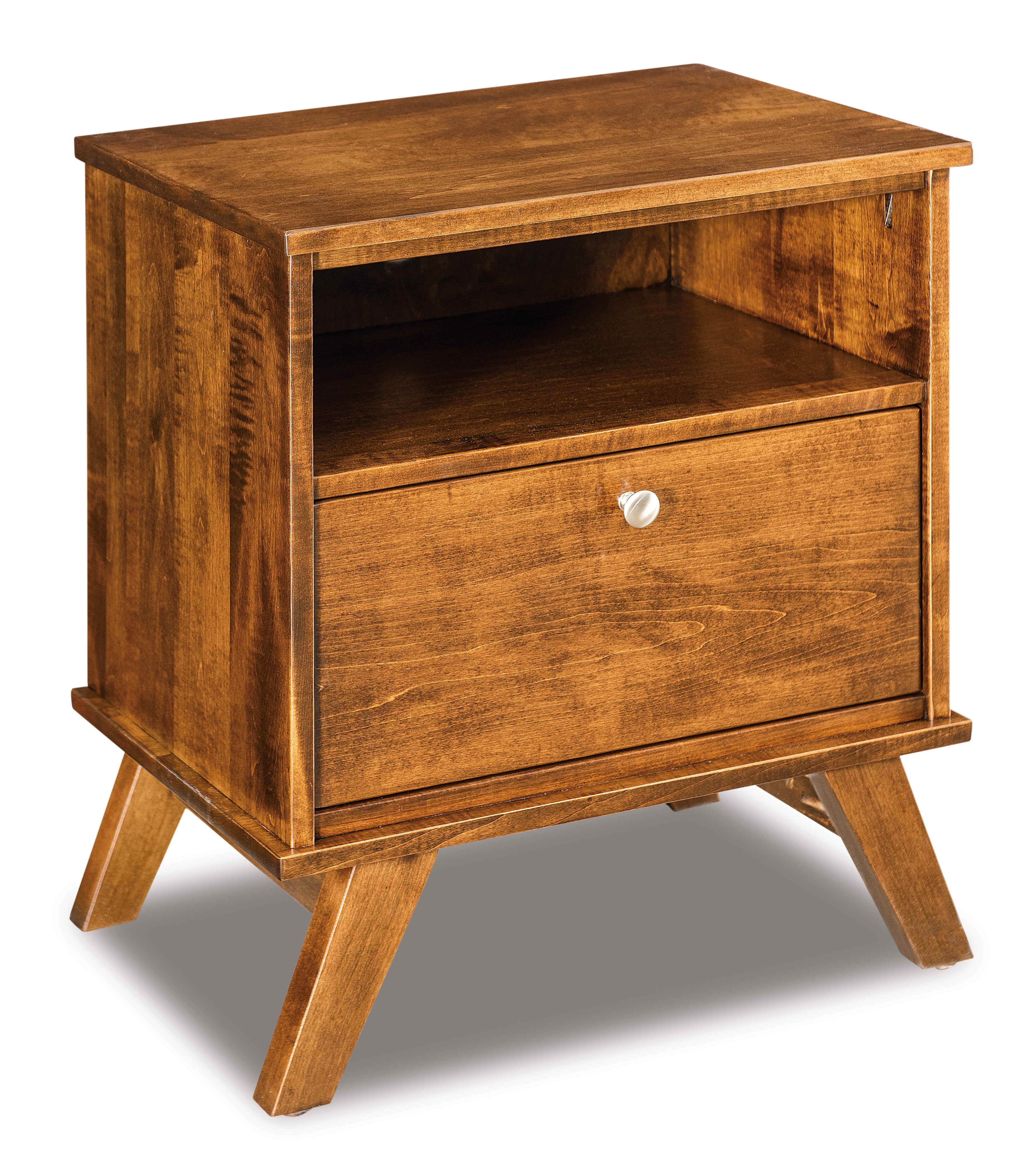 american made amish liberty one drawer nightstand