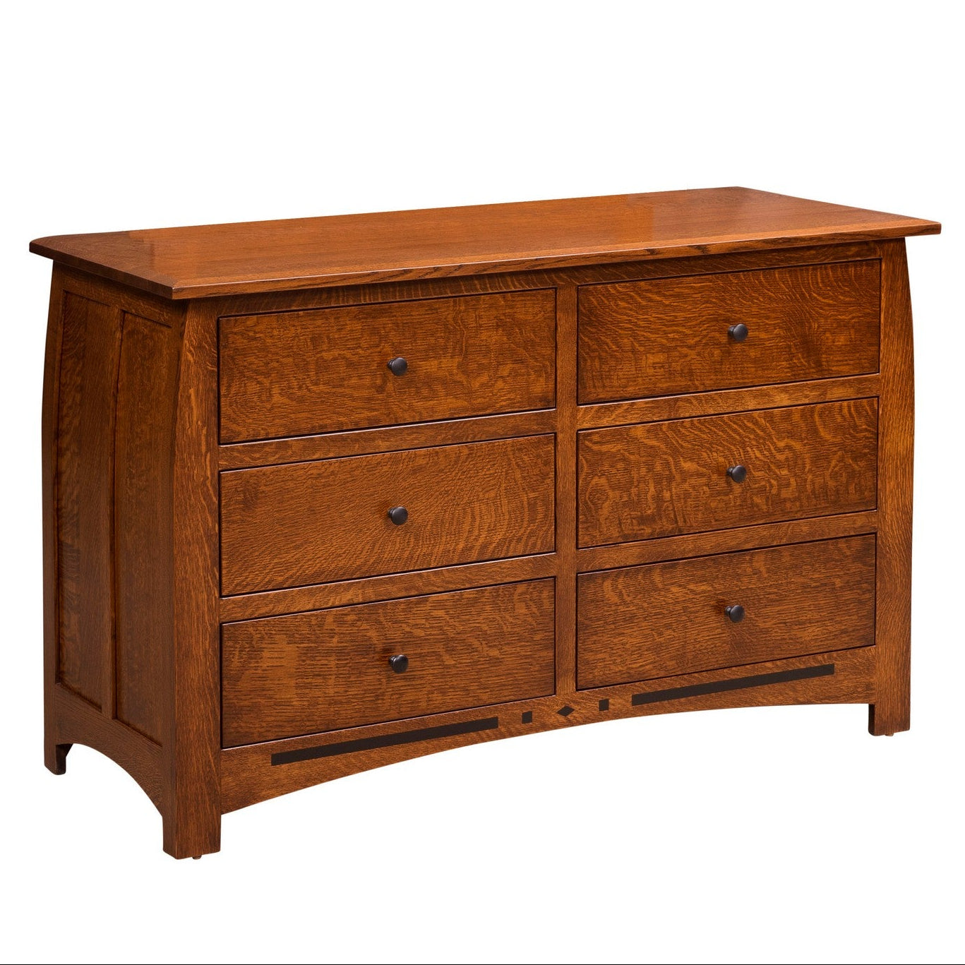 Amish Linbergh Six Drawer Dresser