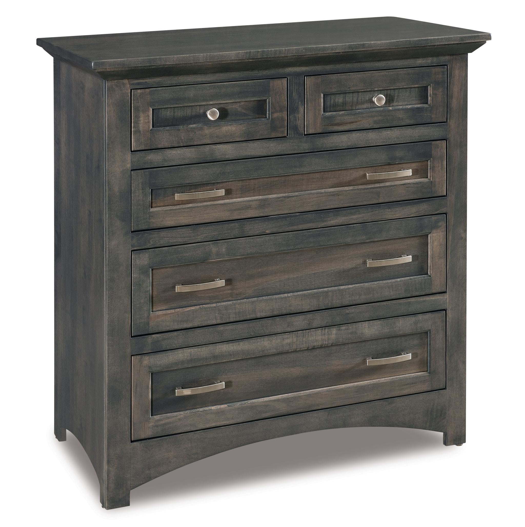 american made amish lincoln five drawer chest