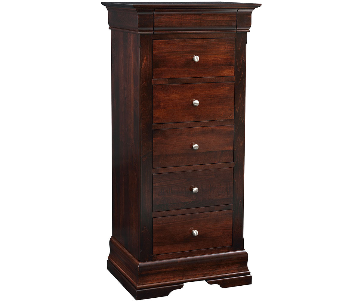 Amish Louis Phillip Six Drawer Lingerie Chest-Chest-The Amish House