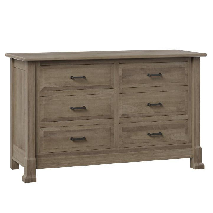 Amish Mackenzie Six Drawer Dresser