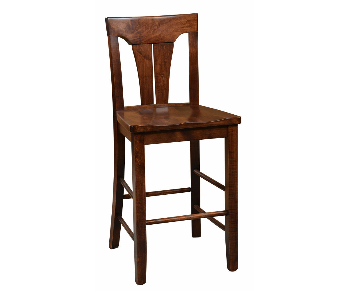 Amish Mallory Stationary Bar Chair