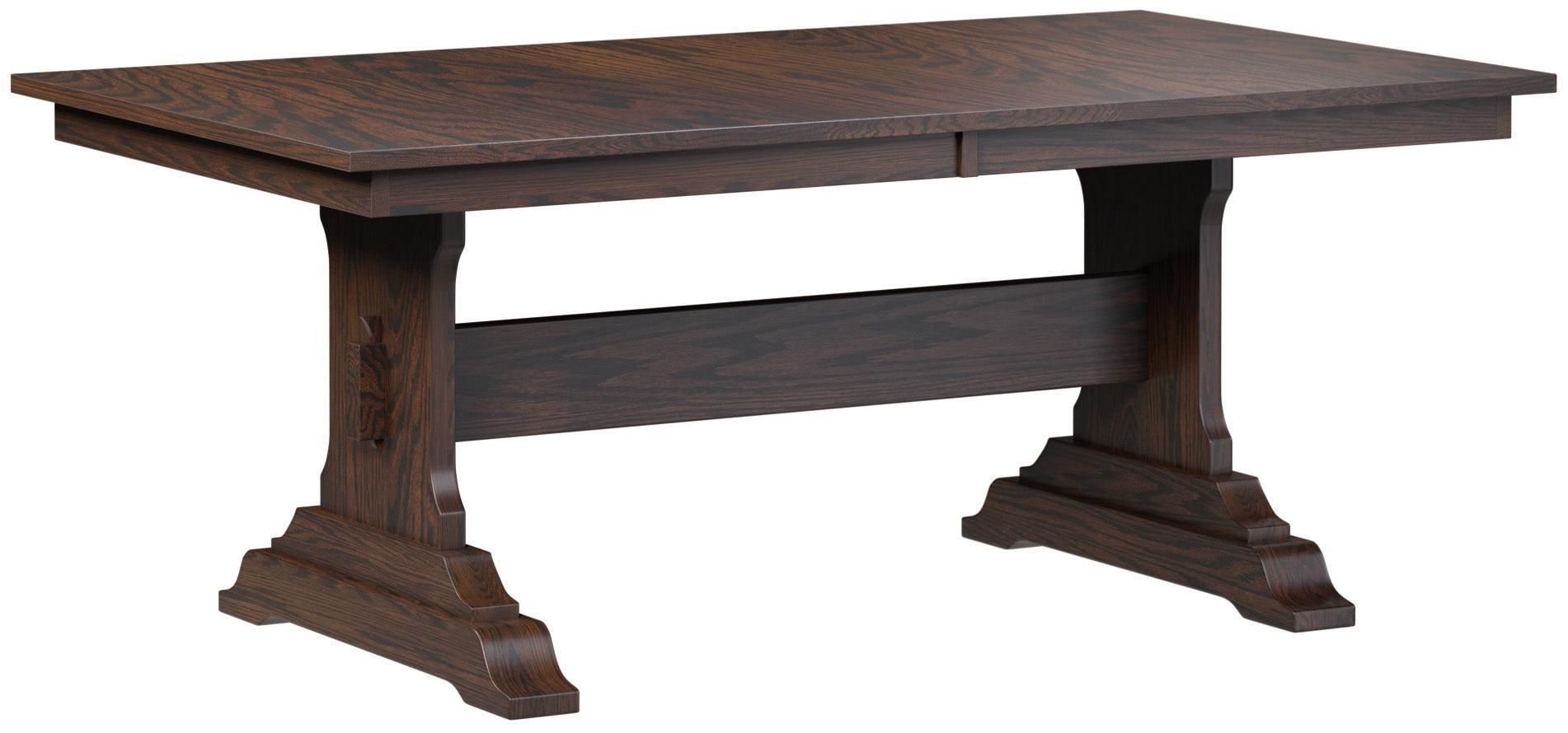 Amish Mankato Trestle Table