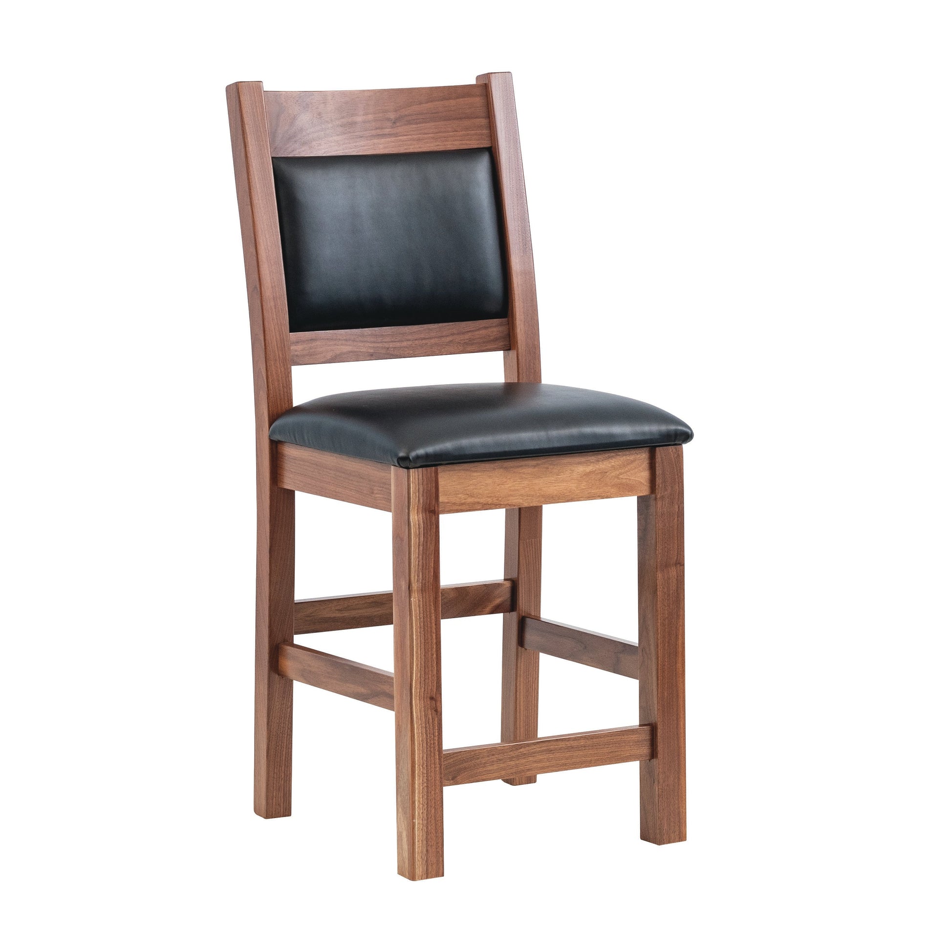 martin pub chair in walnut shown in a natural stain