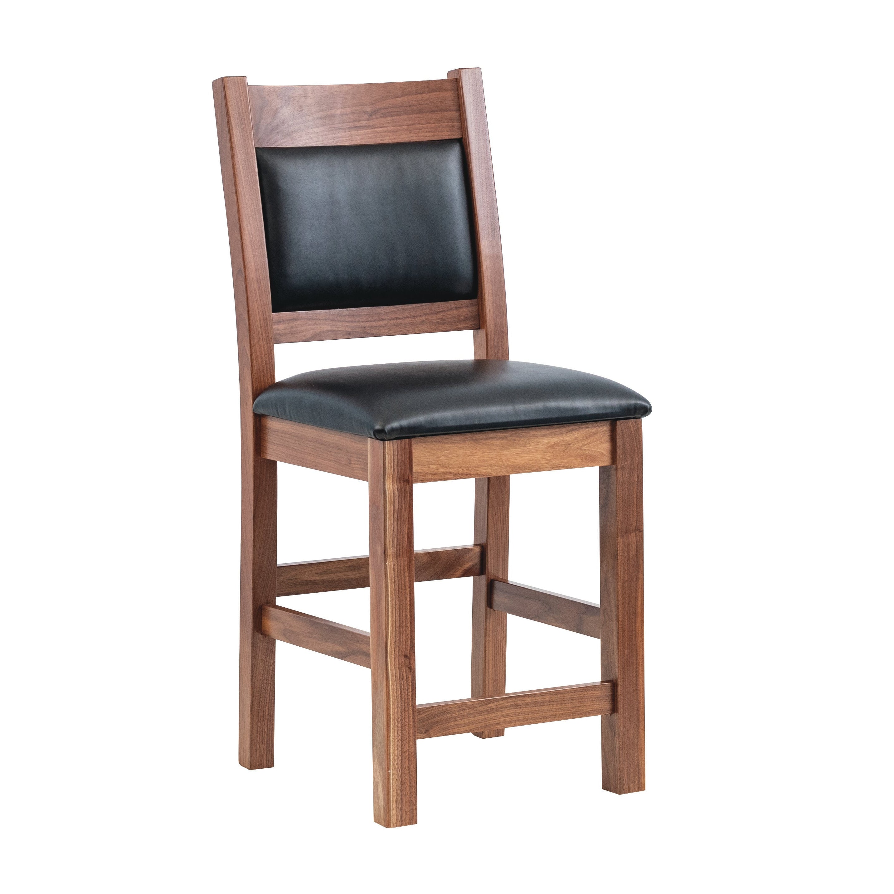 martin pub chair in walnut shown in a natural stain