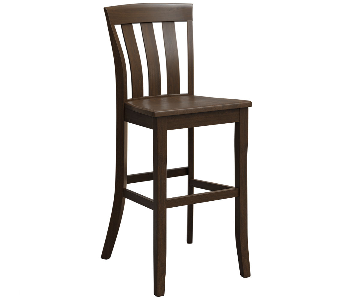 Amish Mason Stationary Bar Chair