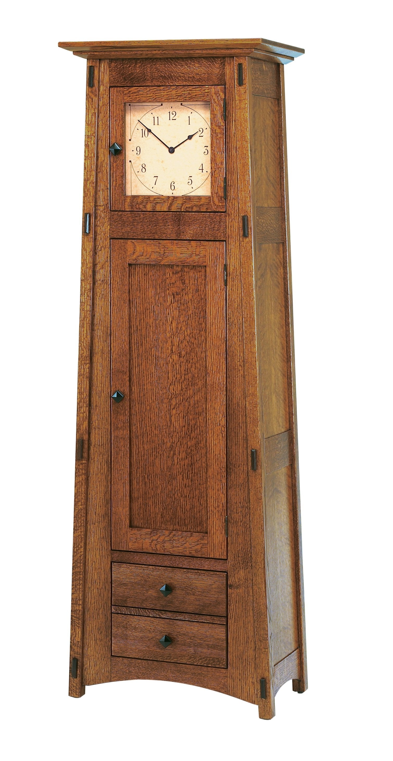 amish mccoy grandfather clock