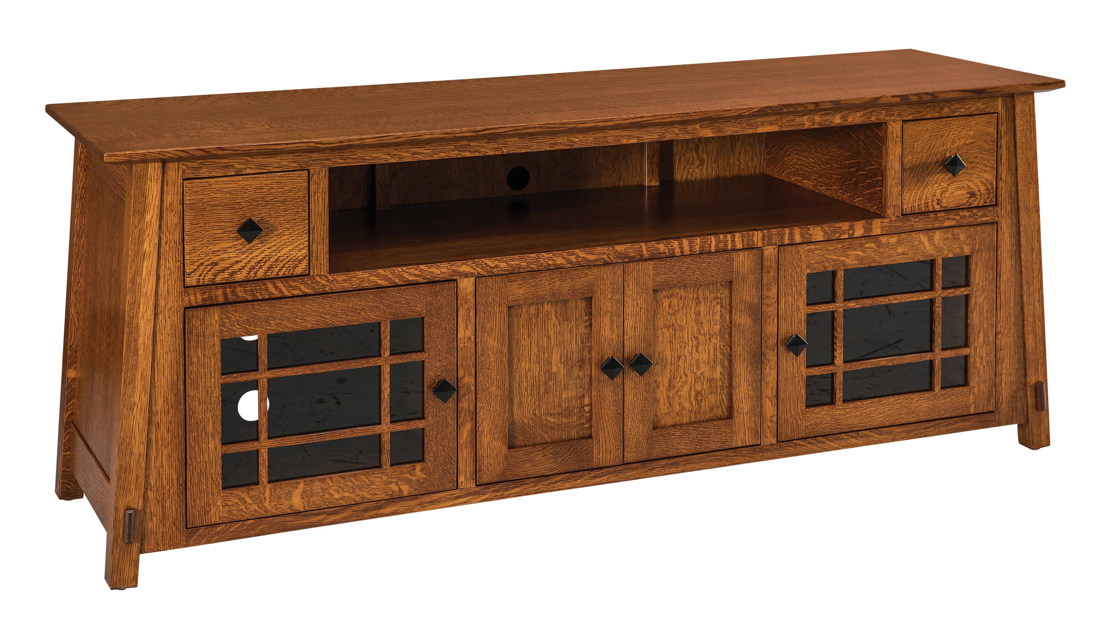 Amish McCoy Sound Bar TV Cabinet - Thumbnail 3