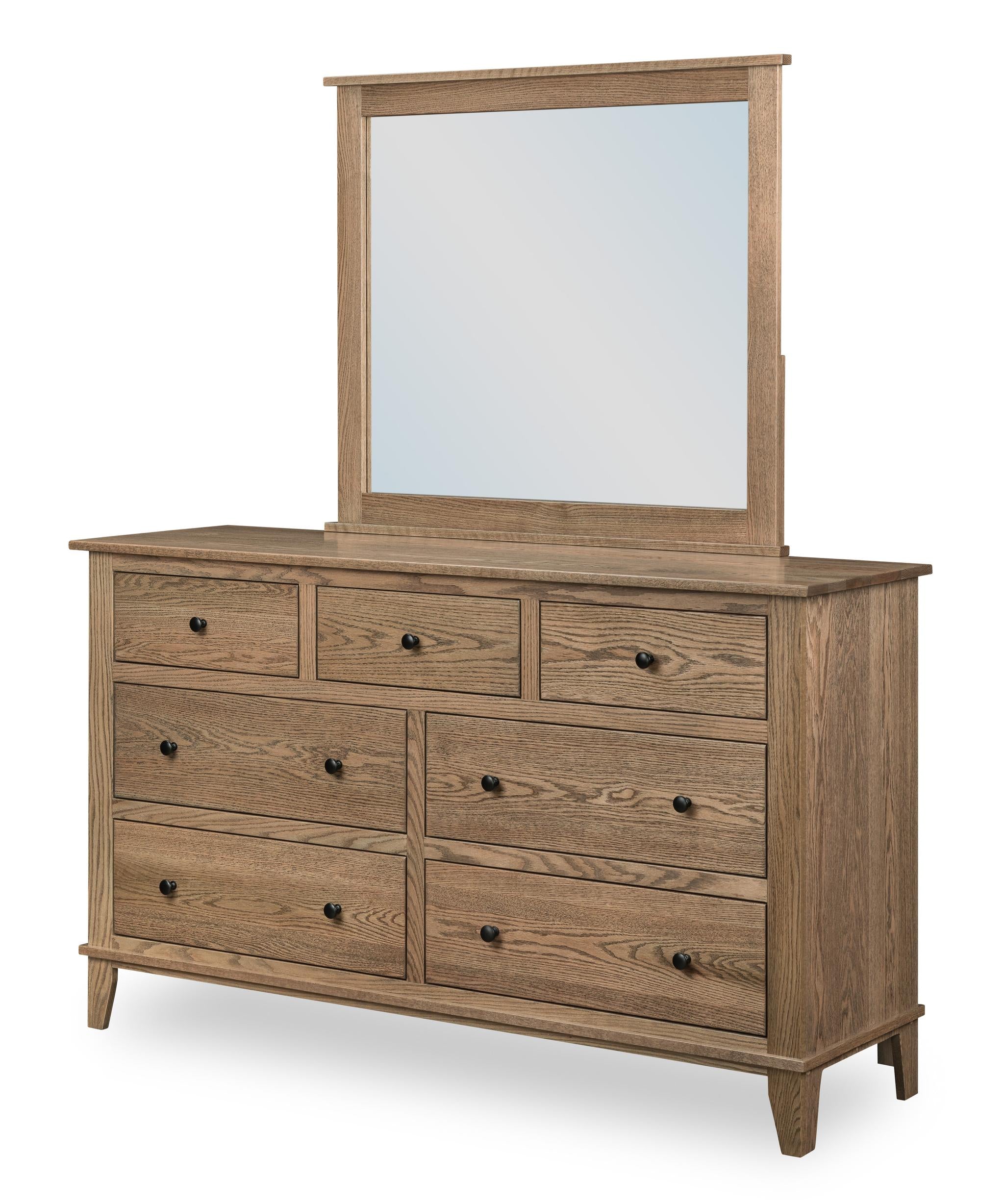 mckenzie dresser  in oak wood with bel air stain