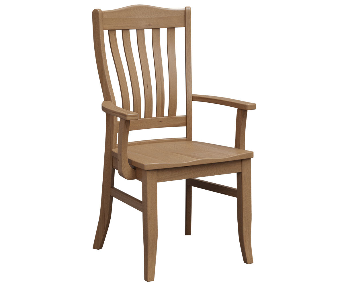 Amish Messner Desk Chair - Thumbnail 2
