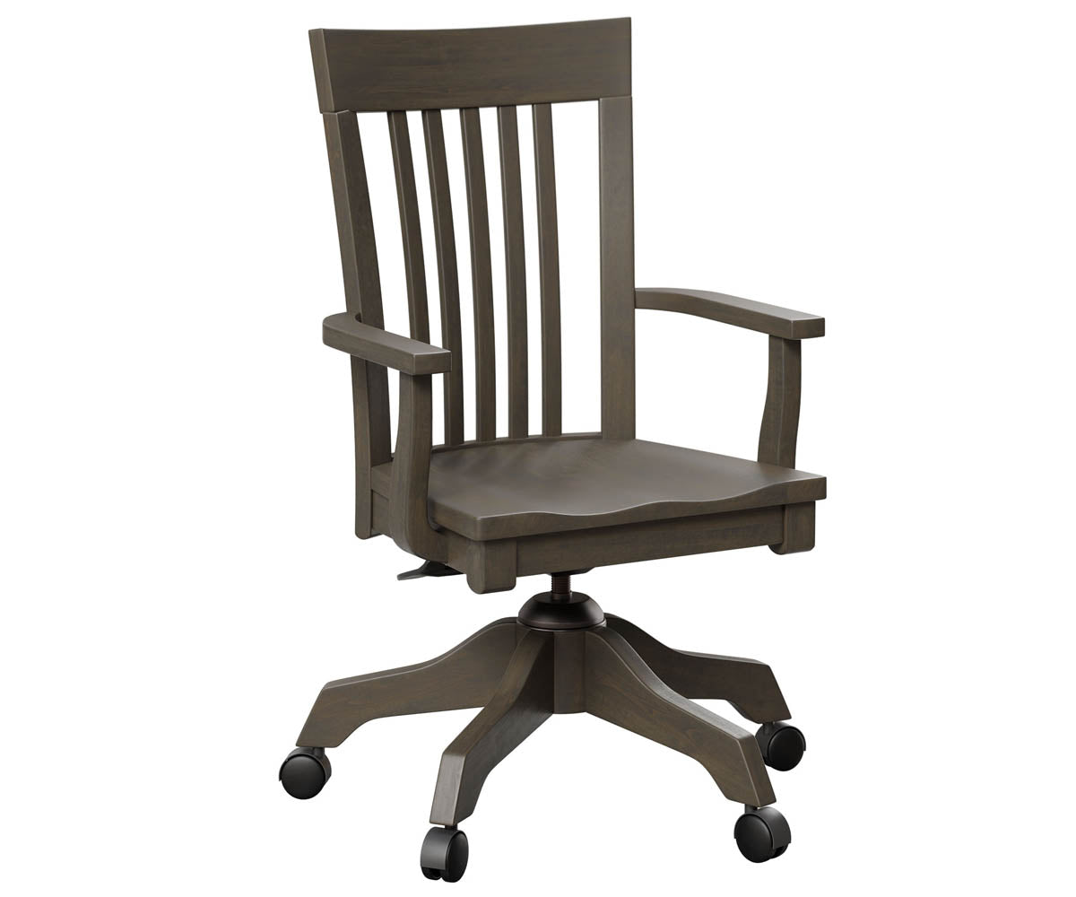 Amish Metro Slat Desk Chair