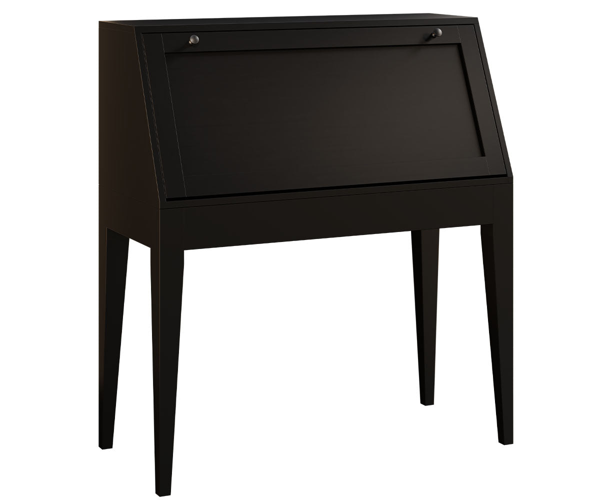 amish desk shown in brown maple