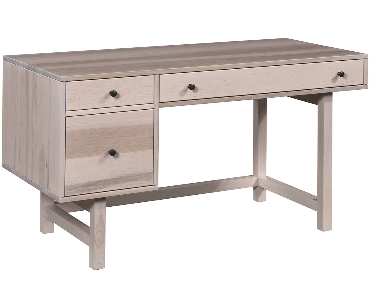 amish desk shown in oak