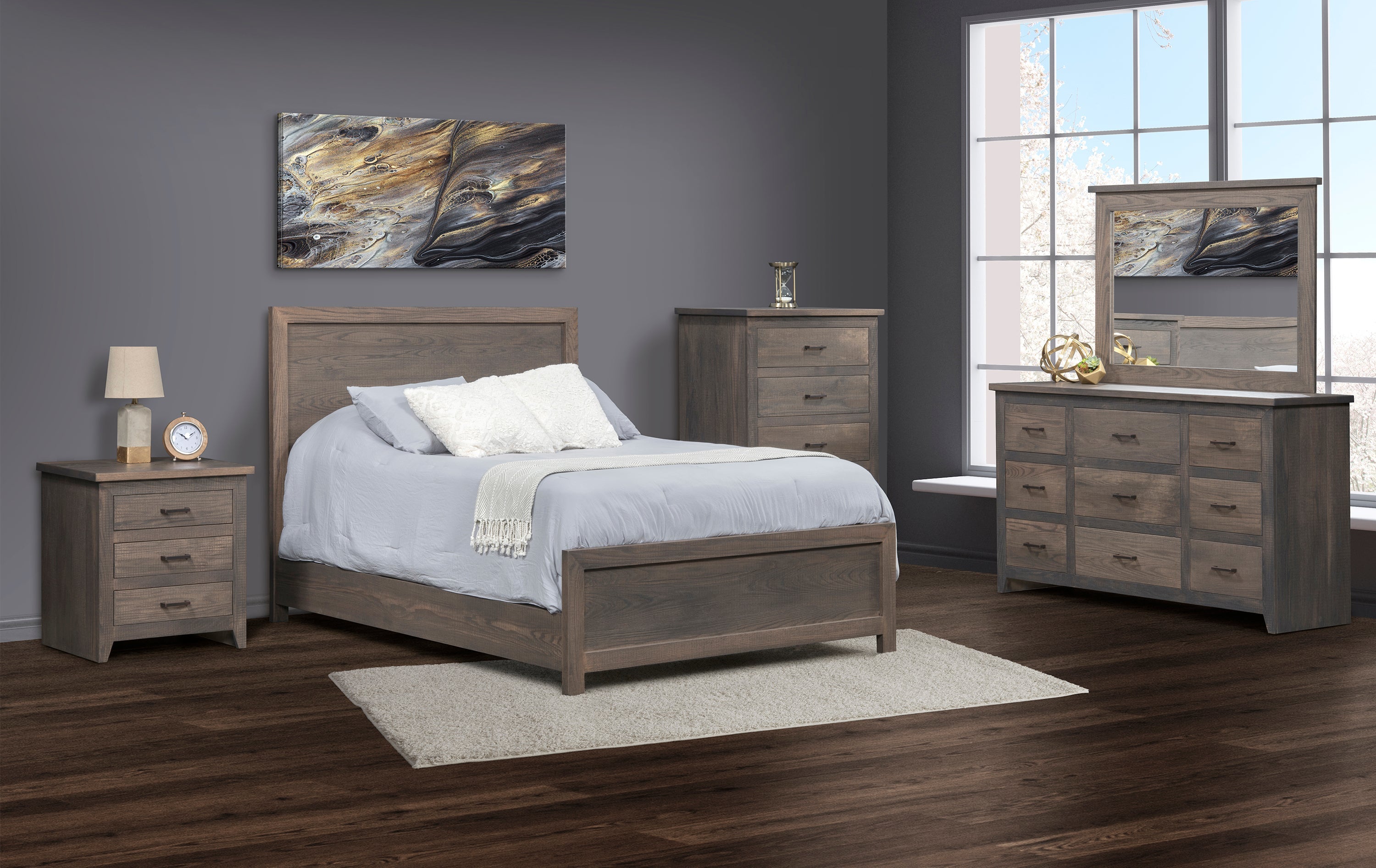 Amish Midland Bed