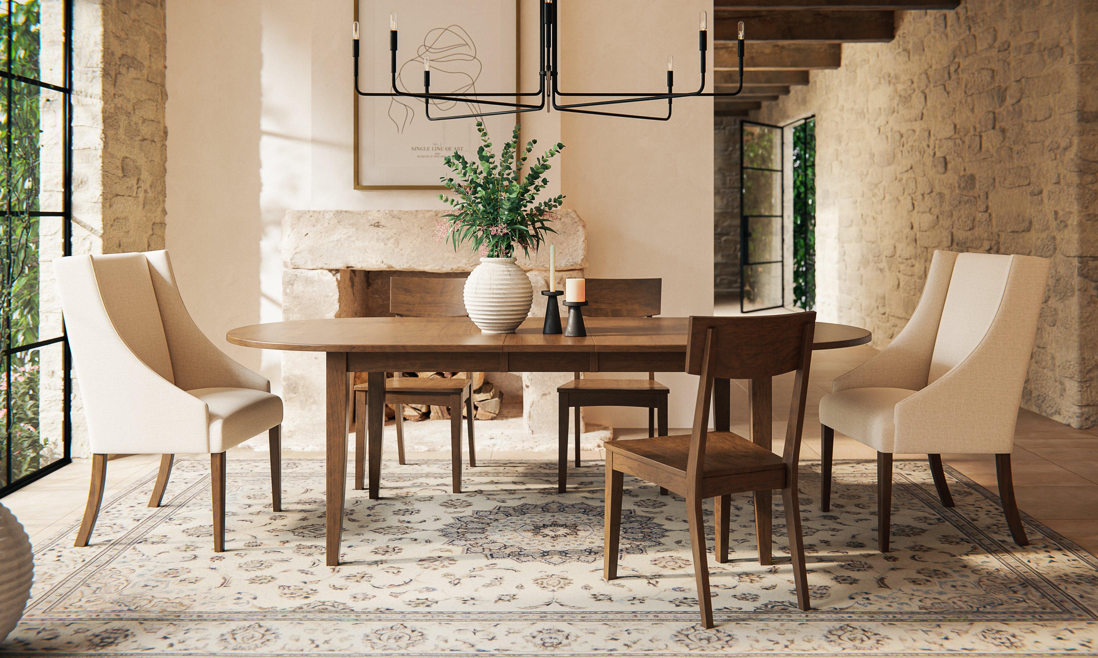 Amish Millbrook Leg Table