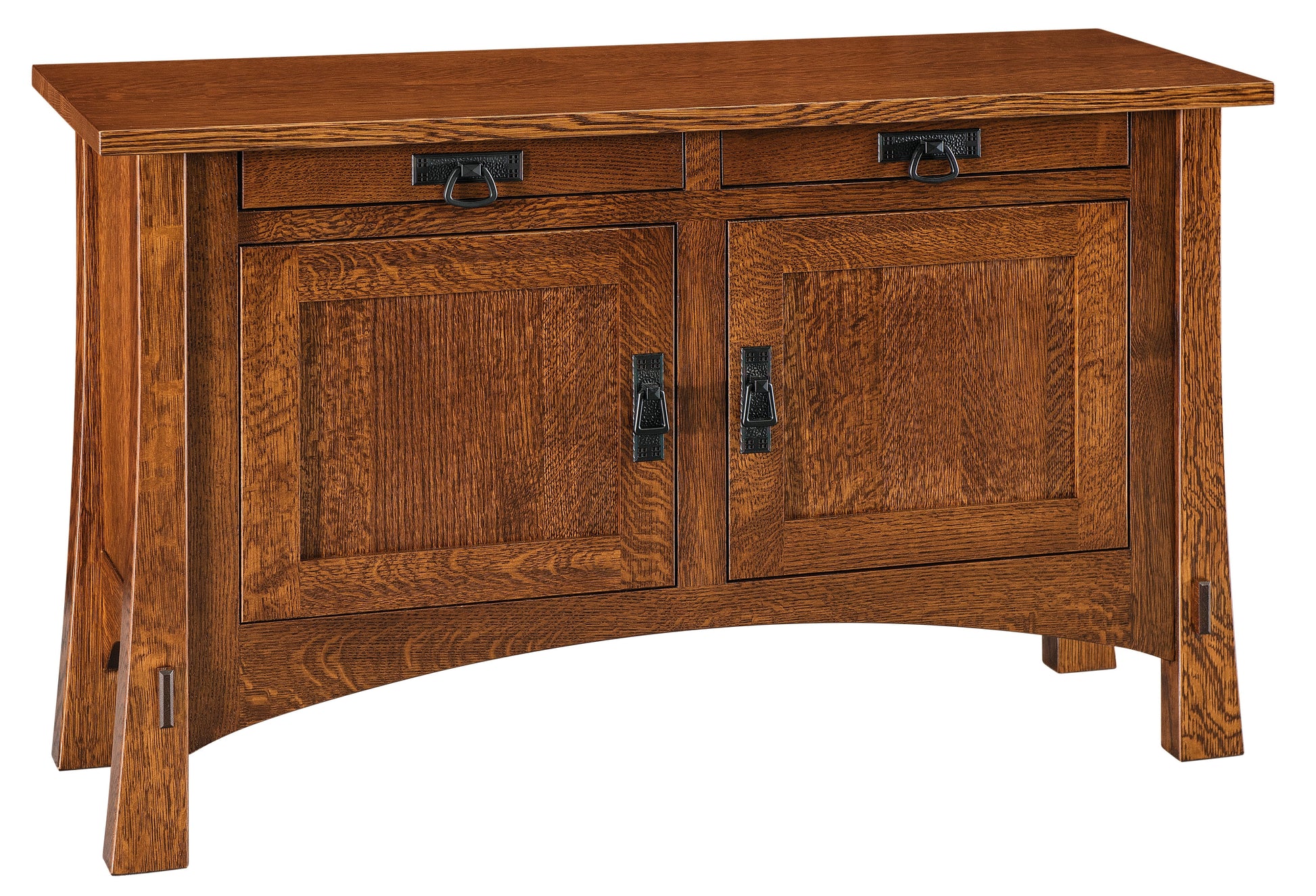 american made amish modesto sofa table