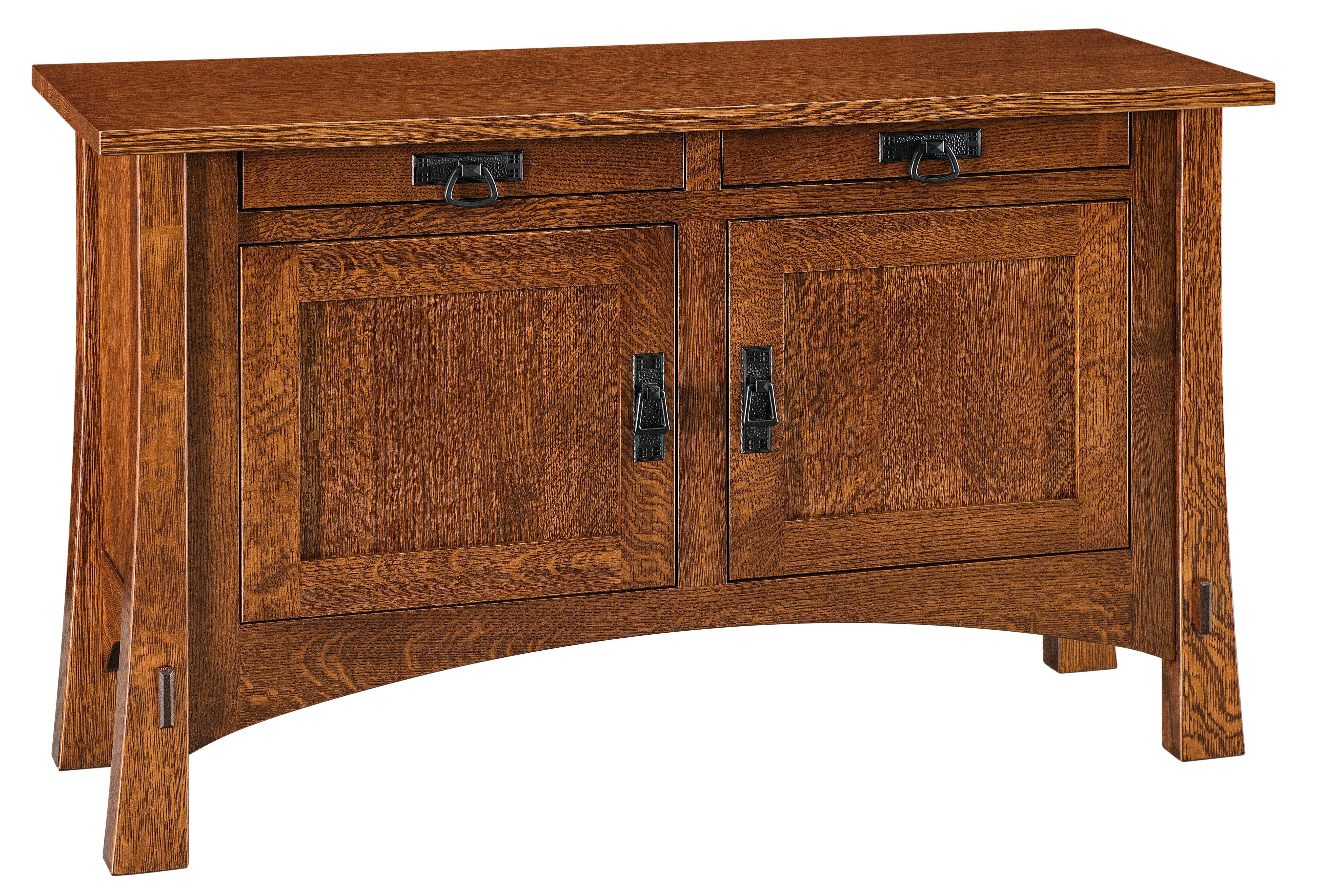 american made amish modesto sofa table
