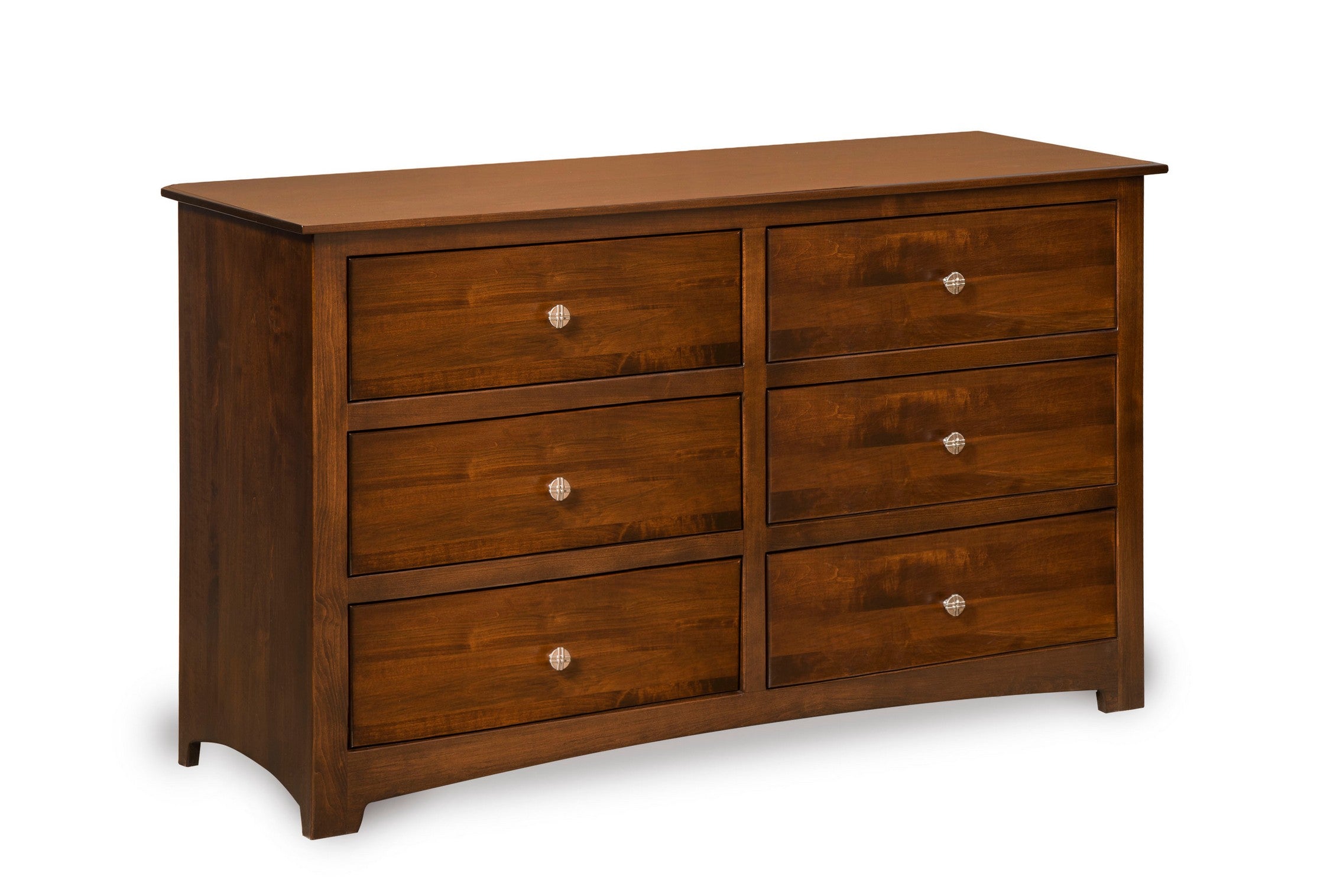 Amish Monterey Six Drawer Dresser