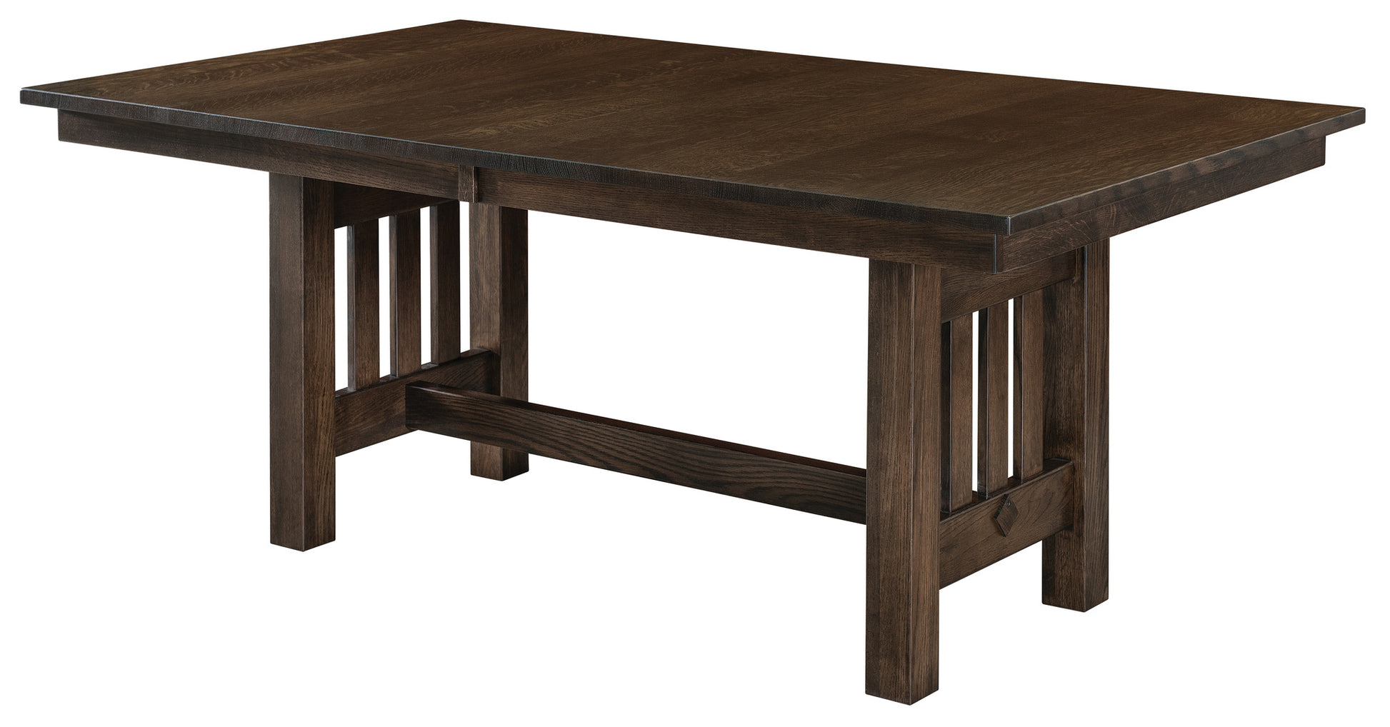 Amish Mueller Trestle Table - Quick Ship