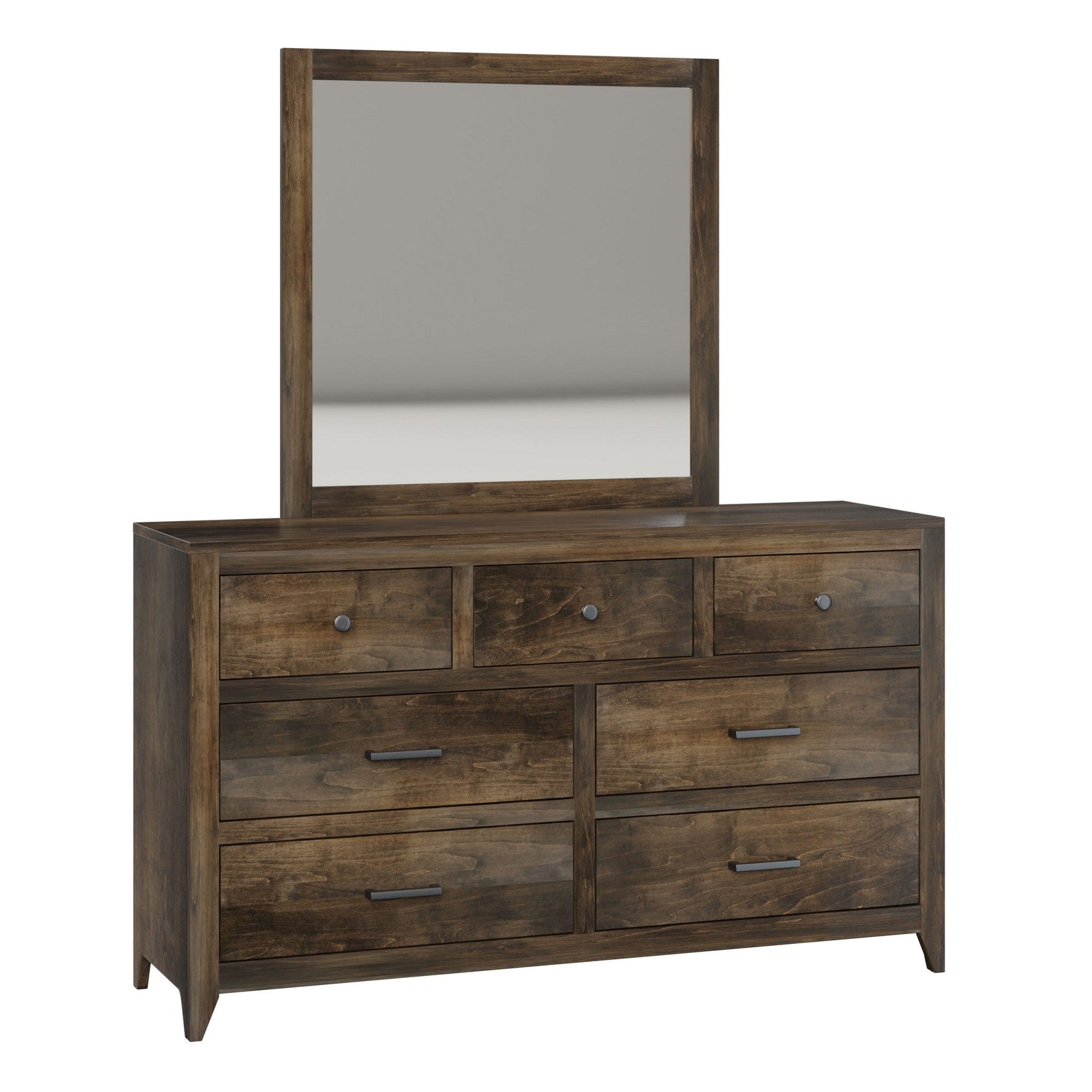 Amish Newport Seven Drawer Dresser