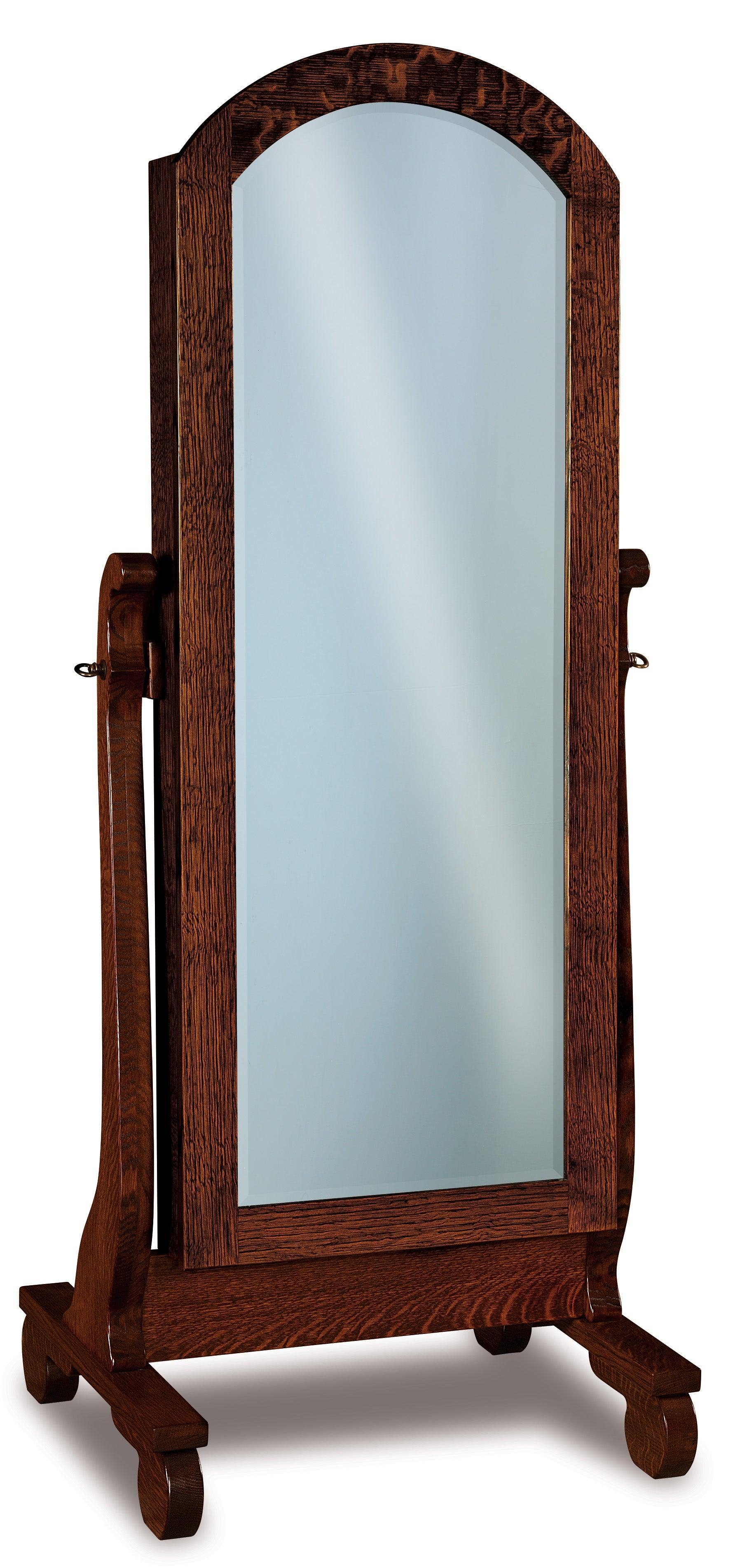 The Amish House Sleigh Cheval Mirror