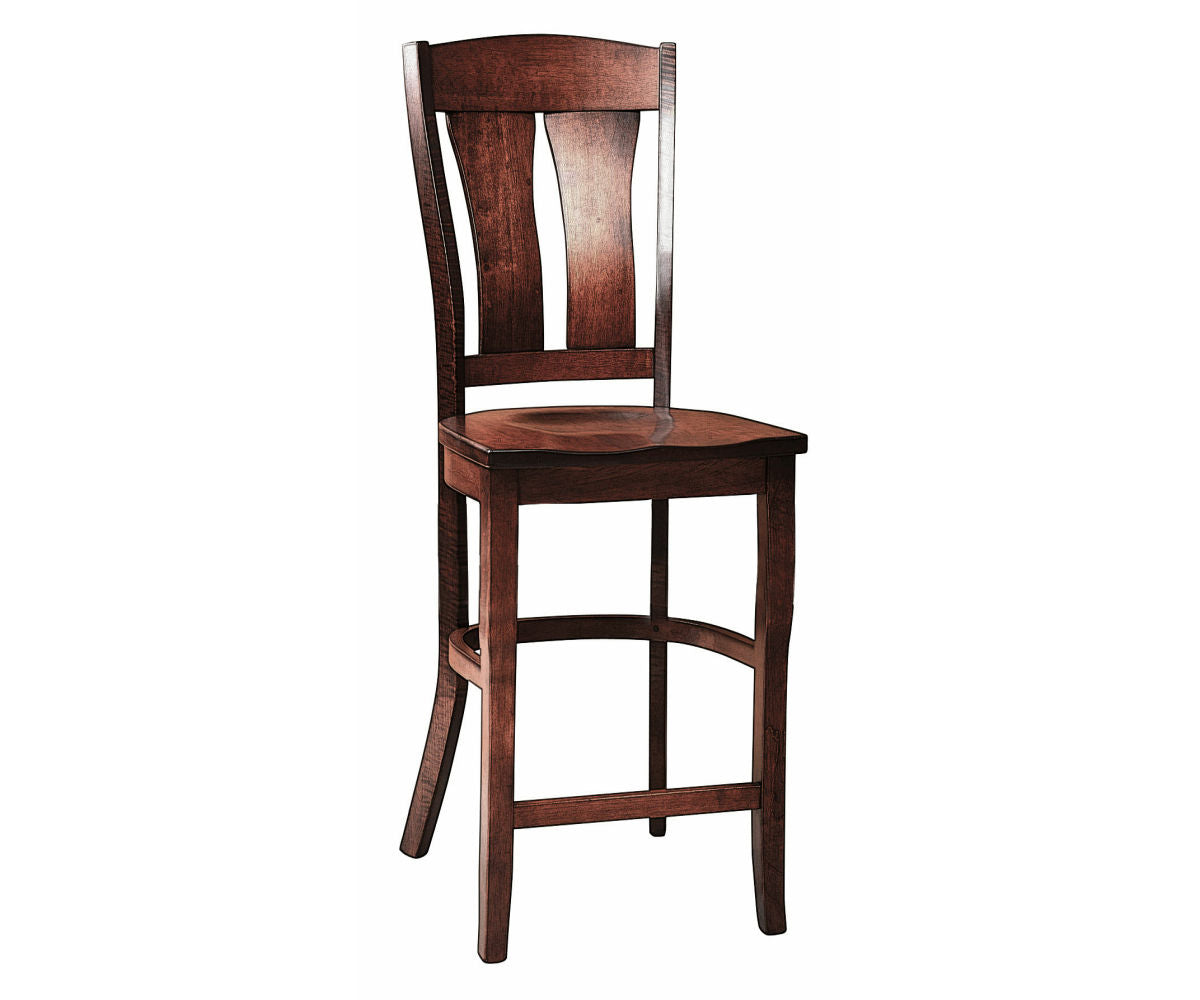 Amish Omaha Stationary Bar Chair
